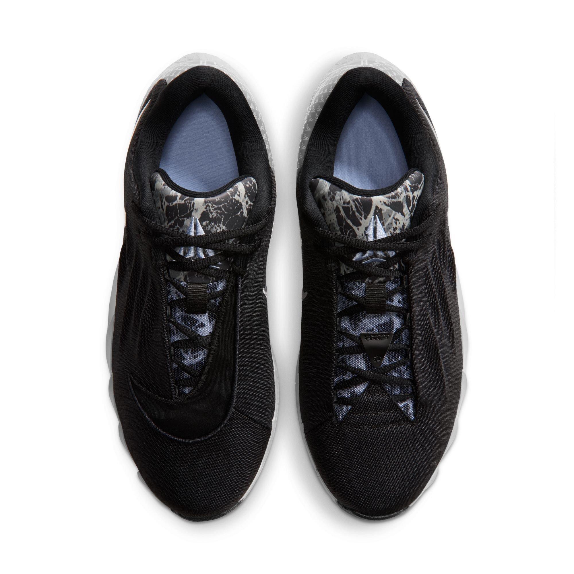 Nike Ja Twelve Time "Dark Woods" Men's Basketball Shoe - BLACK/METALLIC SILVER/SMOKE GREY