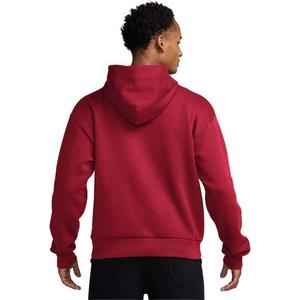 Nike Men's Solo Fleece Pullover Hoodie - RED