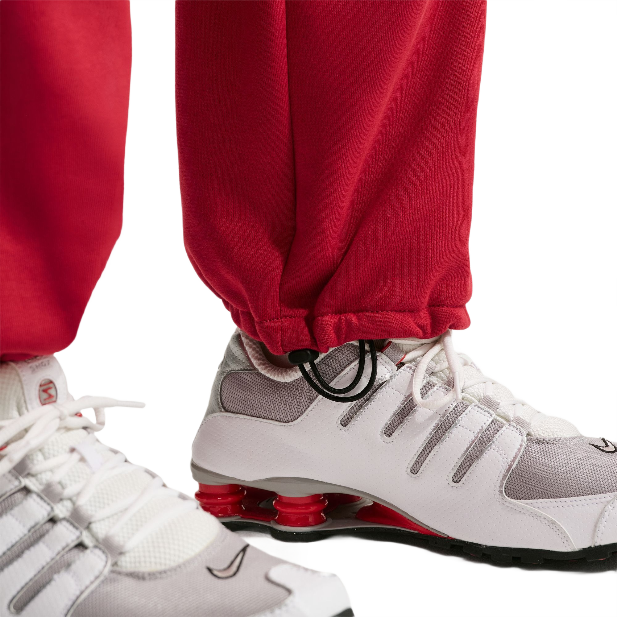 Nike Men's Solo Swoosh Bungee Pants - Red - RED