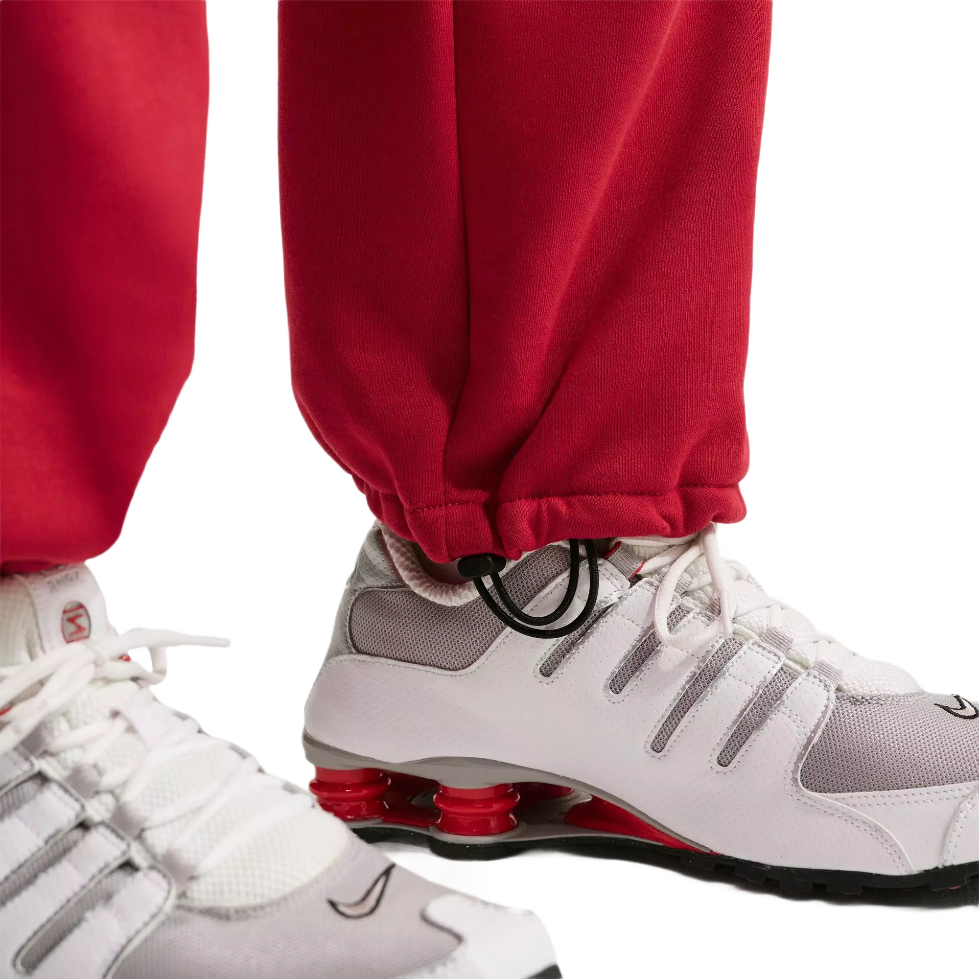 Nike Men's Solo Swoosh Bungee Pants - Red - RED