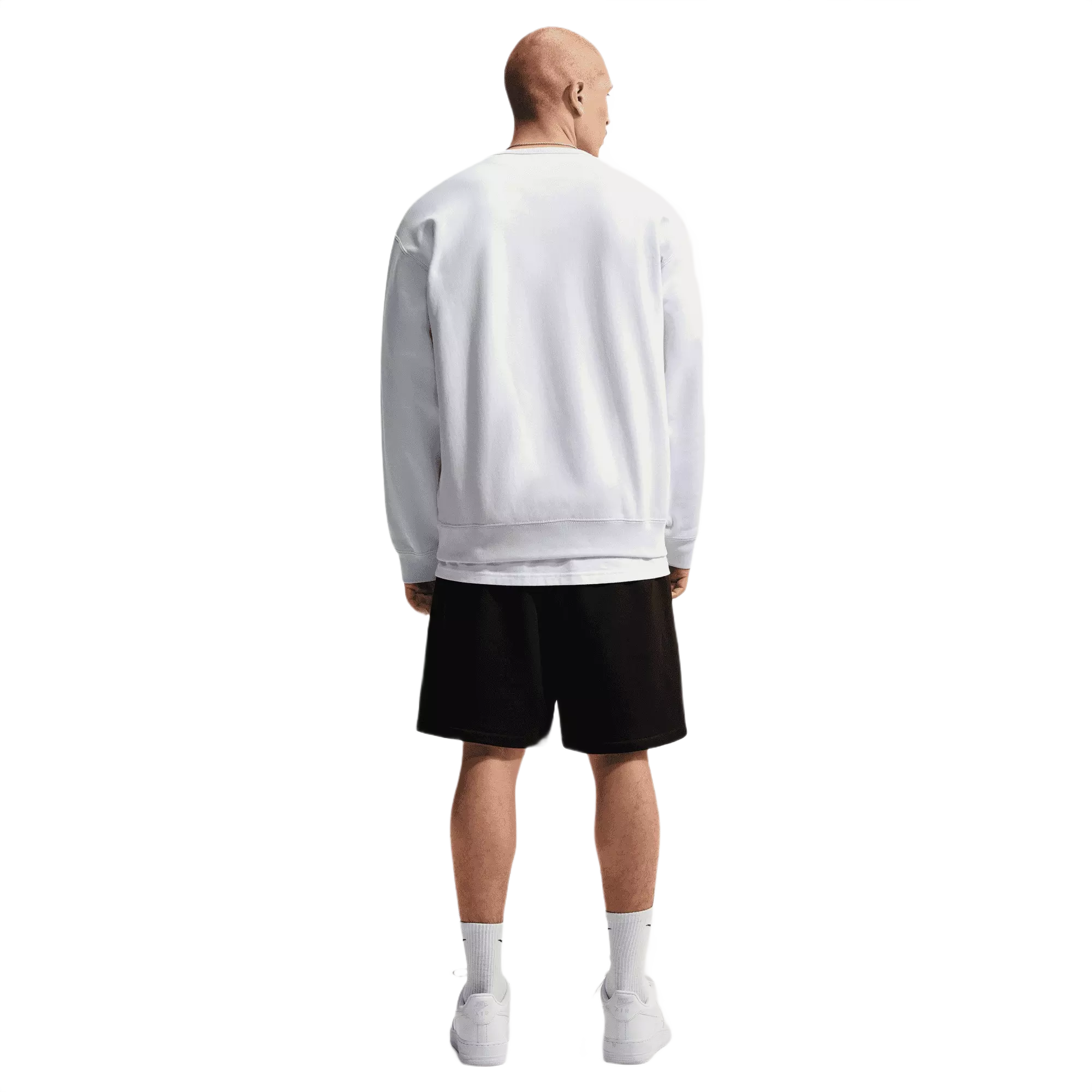 Nike Men's Solo Swoosh Shorts - BLACK