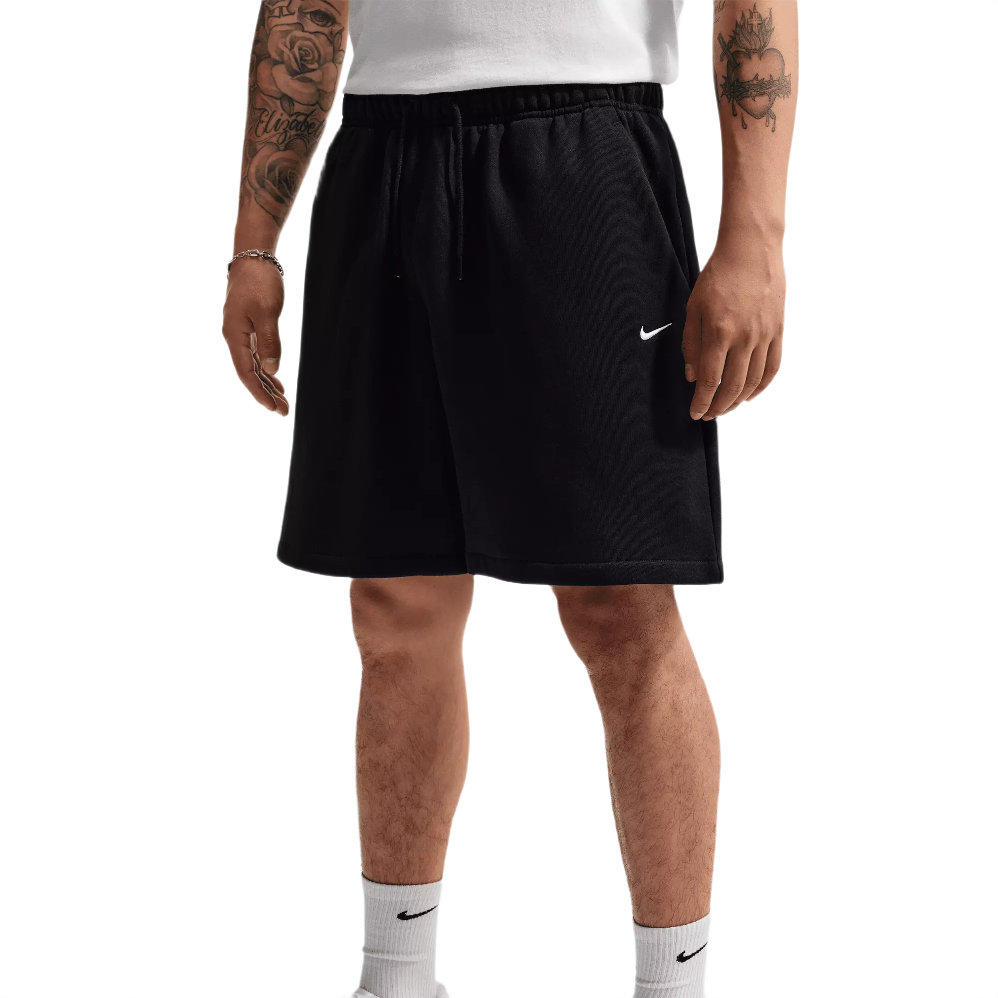Nike Men's Solo Swoosh Shorts - BLACK