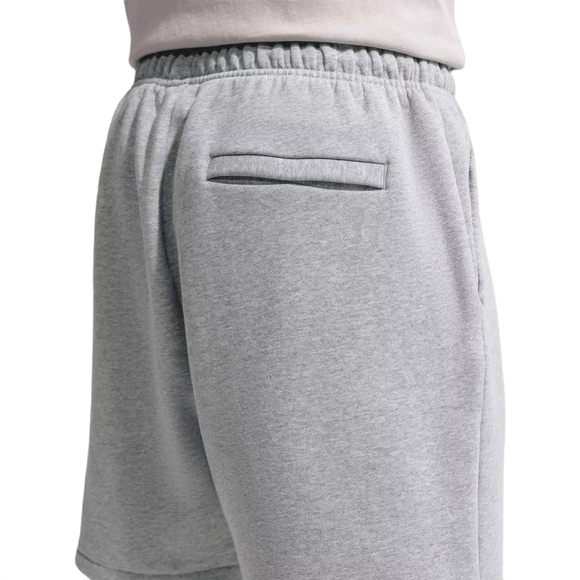 Nike Men's Solo Swoosh Shorts - Grey - GREY