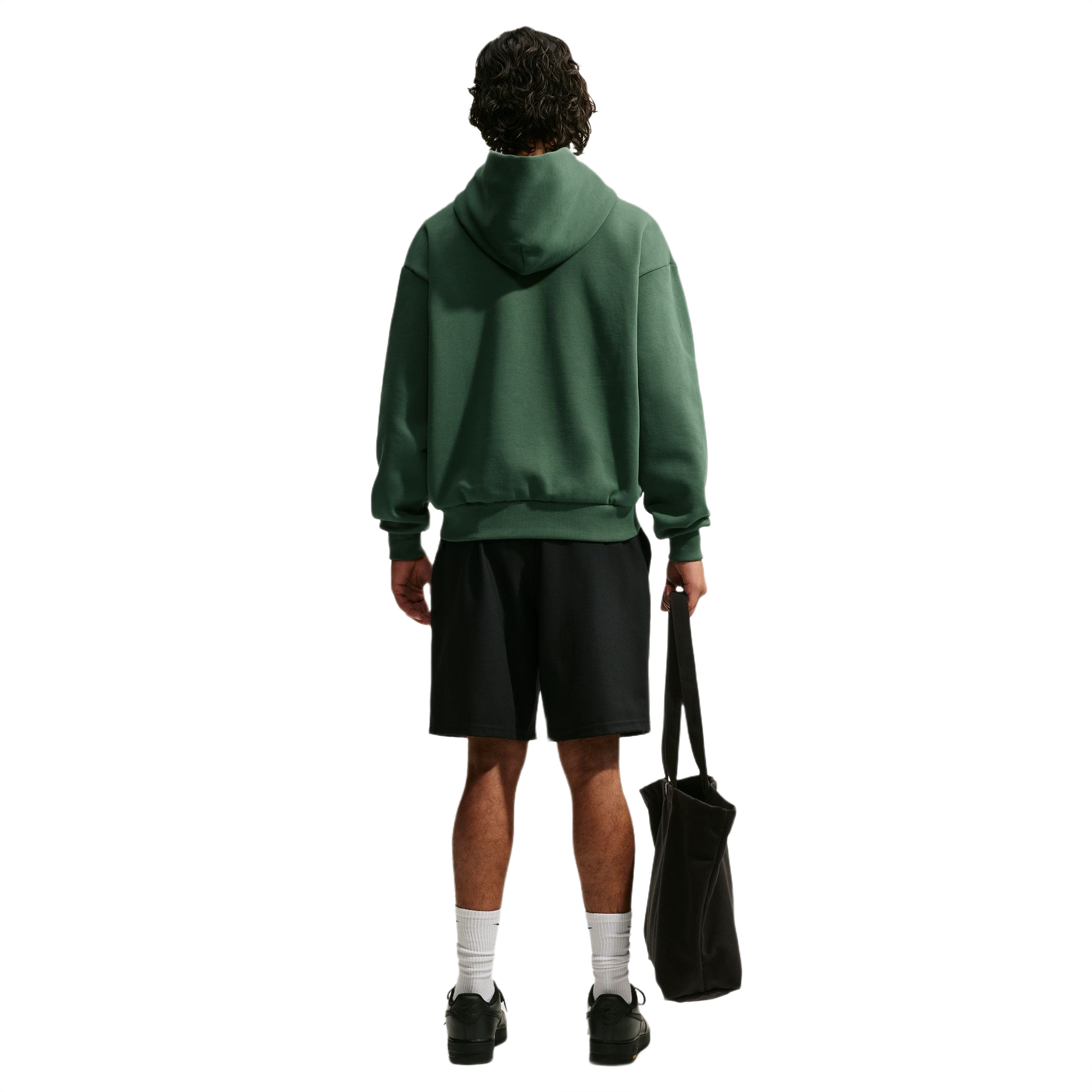 Nike Men's Solo Fleece Pullover Hoodie - Green - GREEN Thumbnail View 2
