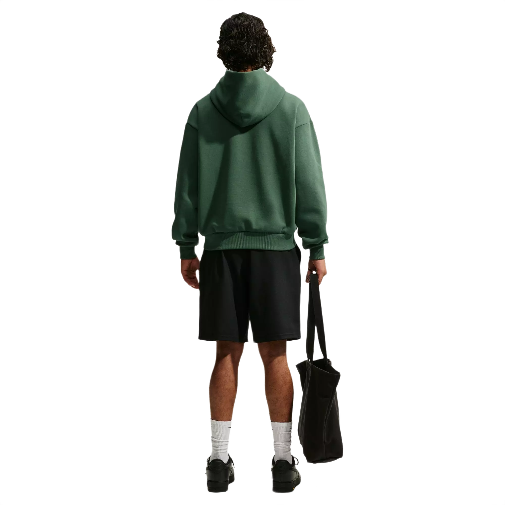 Nike Men's Solo Fleece Pullover Hoodie - Green - GREEN