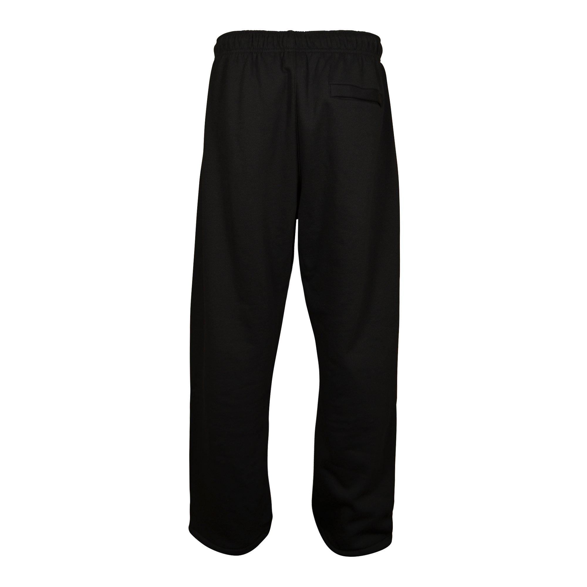 Nike Men's Solo Fleece Bungee Pants - Black - BLACK Thumbnail View 2
