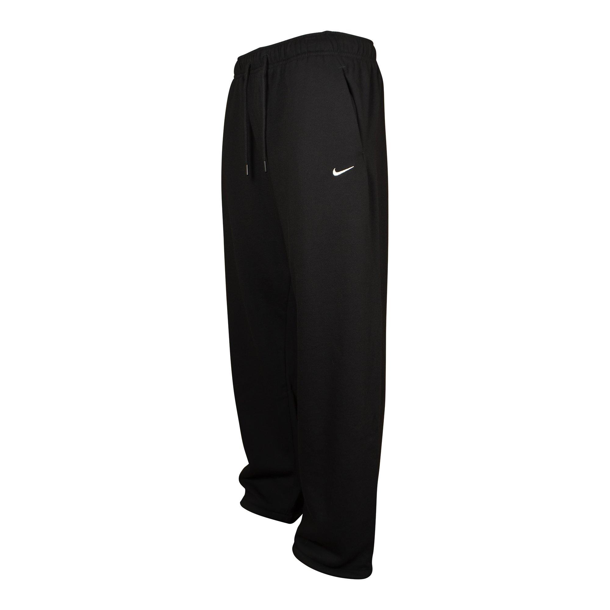 Nike Men's Solo Fleece Bungee Pants - Black - BLACK Thumbnail View 3