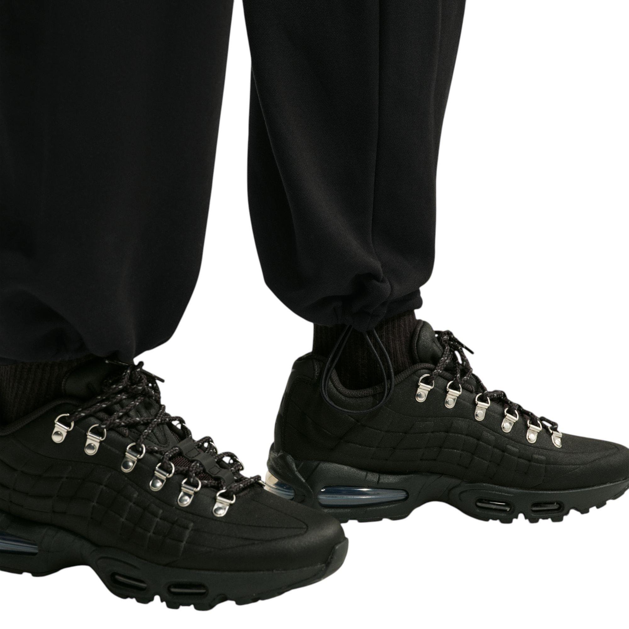Nike Men's Solo Fleece Bungee Pants - Black - BLACK