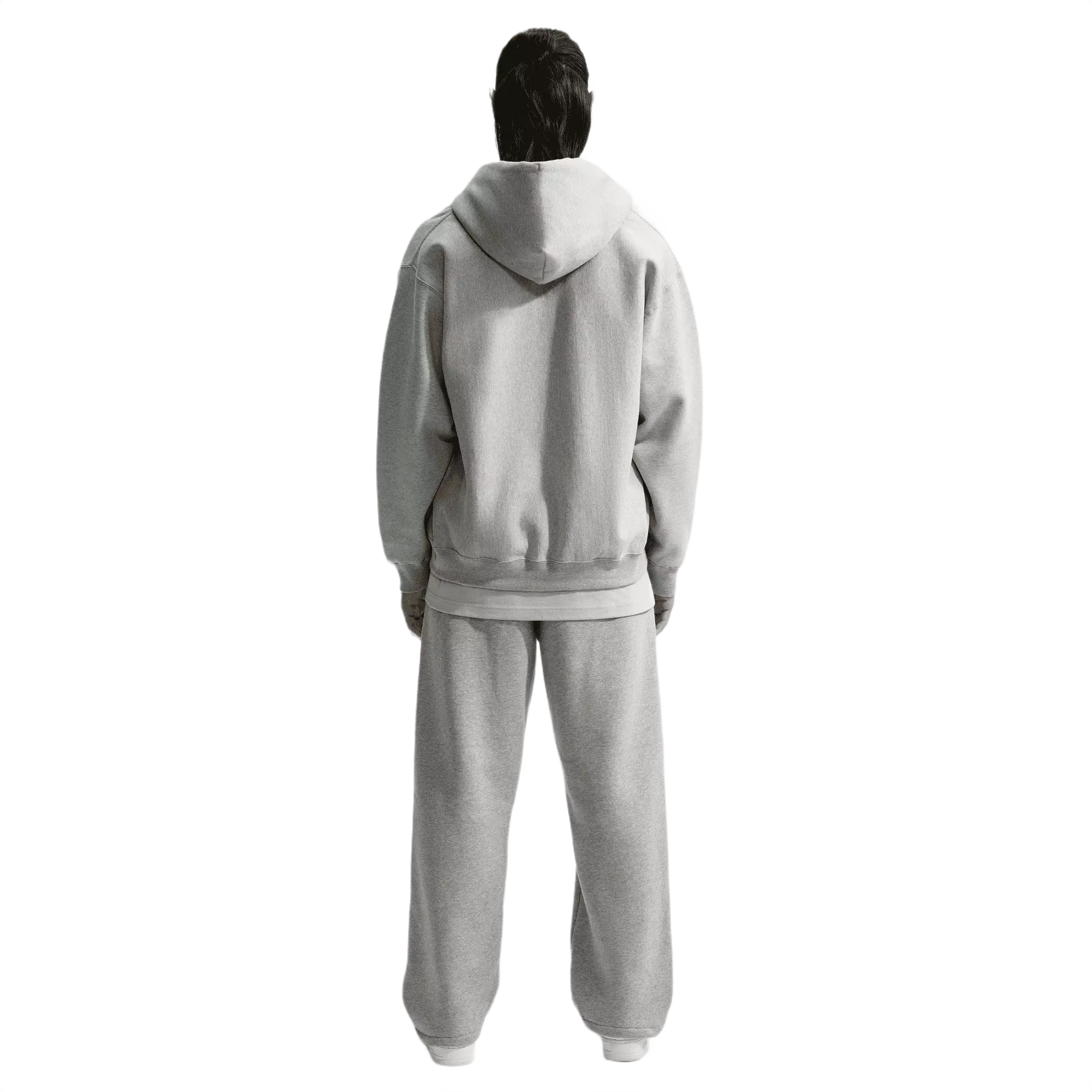 Nike Men's Solo Swoosh Bungee Pants - GREY