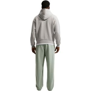 Nike Men's Solo Swoosh Fleece Pullover Hoodie - Grey