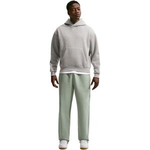 Nike Men's Solo Swoosh Fleece Pullover Hoodie - Grey