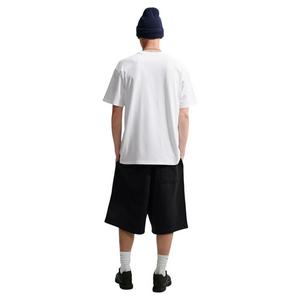 Nike Men's Sportswear Solo Swoosh Tee - White/Black - WHITE/BLACK