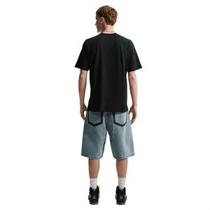 Nike Men's Sportswear Solo Swoosh Tee - BLACK/WHITE