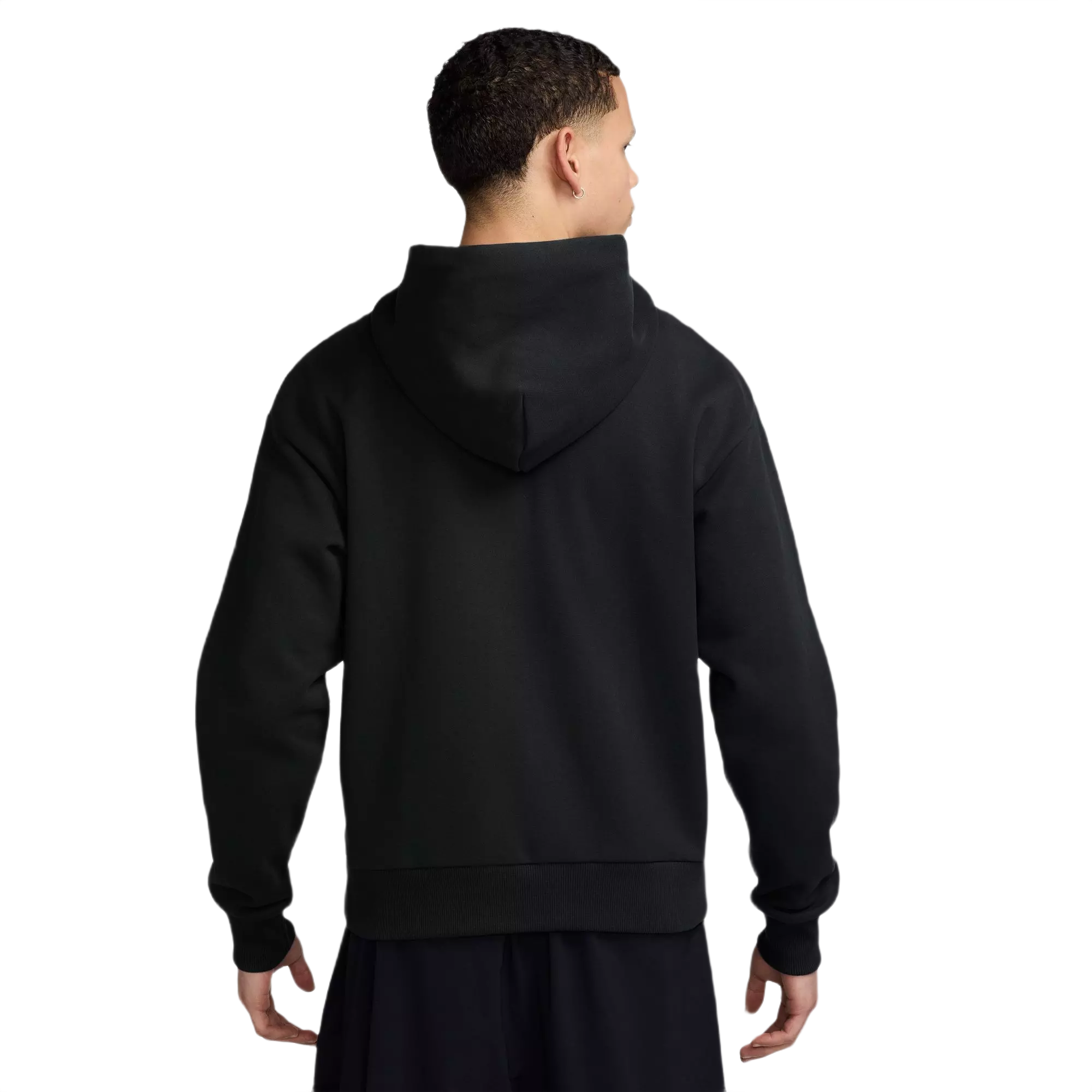 Nike Men's Solo Swoosh Full-Zip Jacket - BLACK