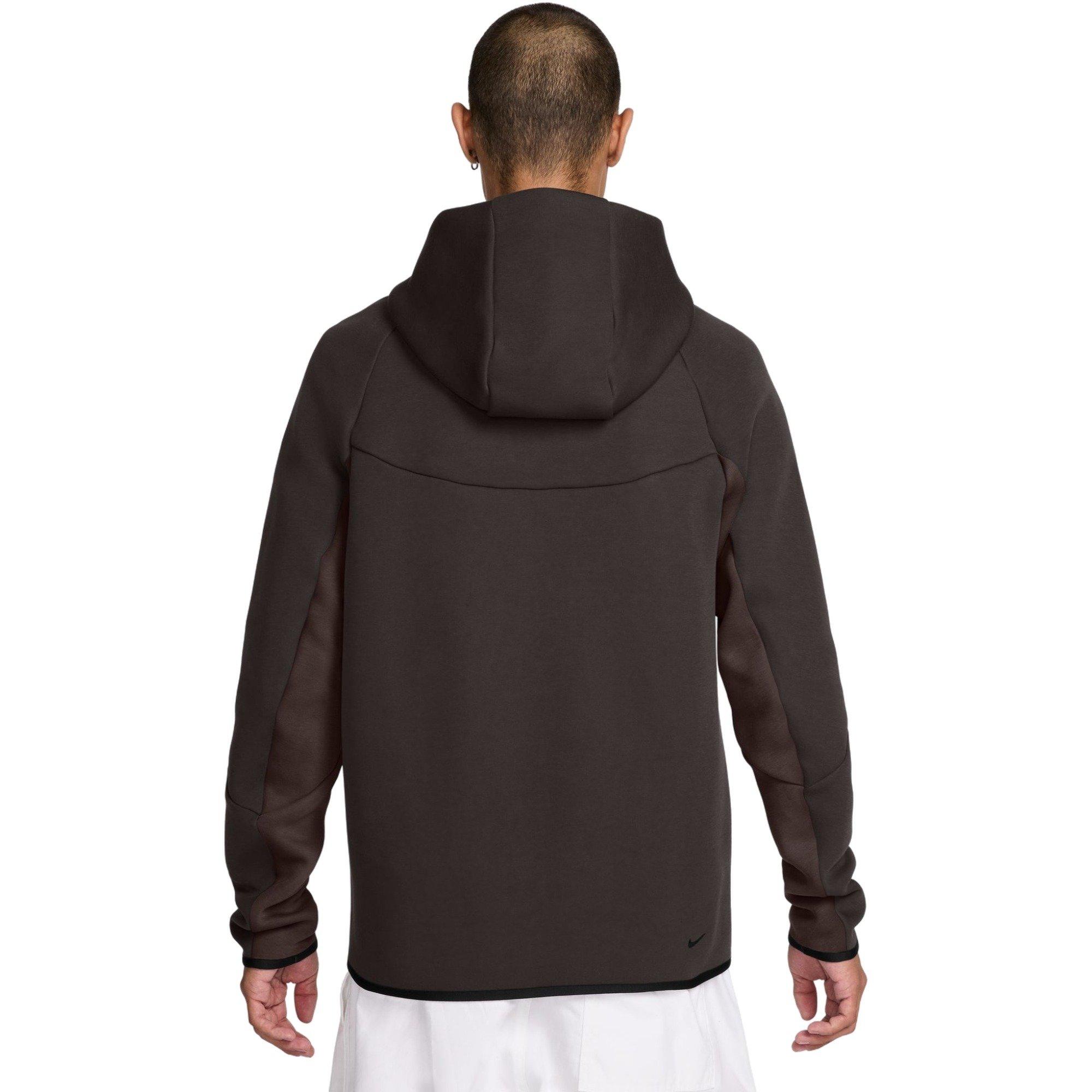 Nike Men's Tech Fleece Windrunner Full-Zip Jacket - Velvet Brown - BROWN