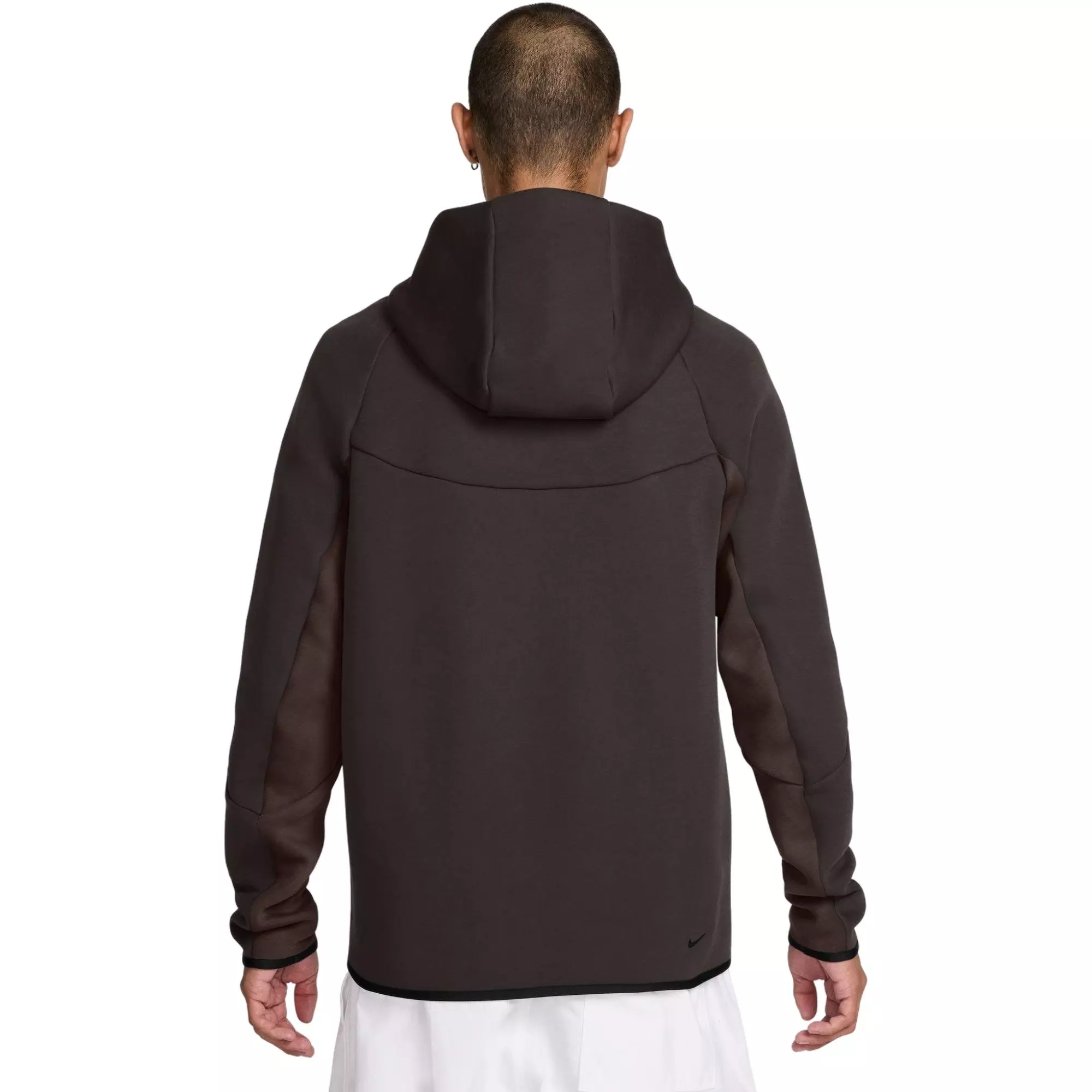 Nike Men's Tech Fleece Windrunner Full-Zip Jacket - Velvet Brown - BROWN