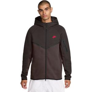 Nike Men's Tech Fleece Windrunner Full-Zip Jacket - Velvet Brown - BROWN