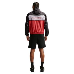 M NIKE WINDRUNNER REMIX JACKET-BLACK/RED - BLACK/RED