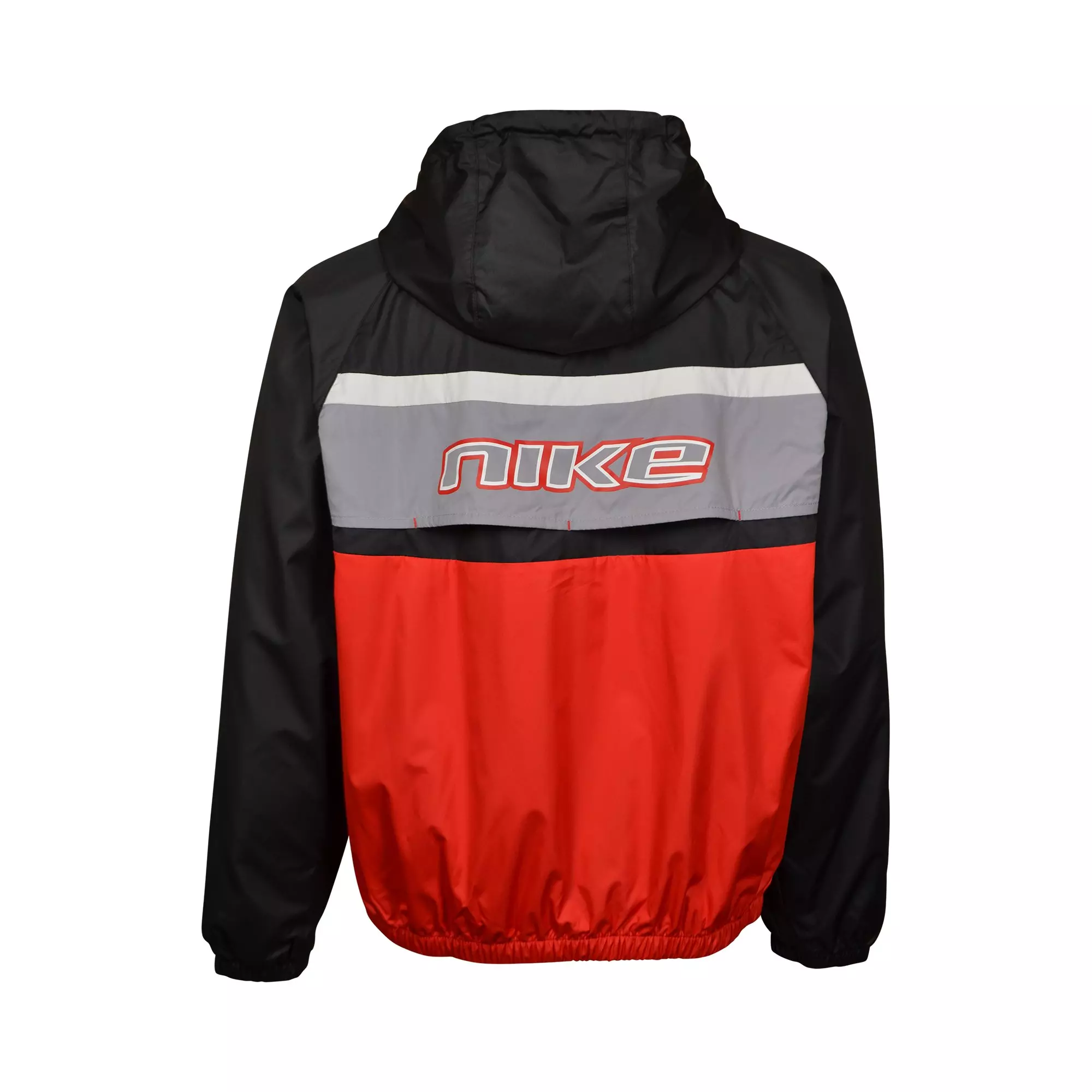 Nike Men's Windrunner Remix Jacket - Black/Red - BLACK/RED