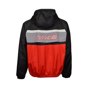 M NIKE WINDRUNNER REMIX JACKET-BLACK/RED - BLACK/RED