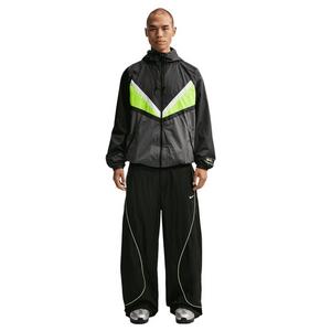 M NIKE WINDRUNNER REMIX JACKET-BLACK/CLAY GREEN/VOLT - BLACK/VOLT