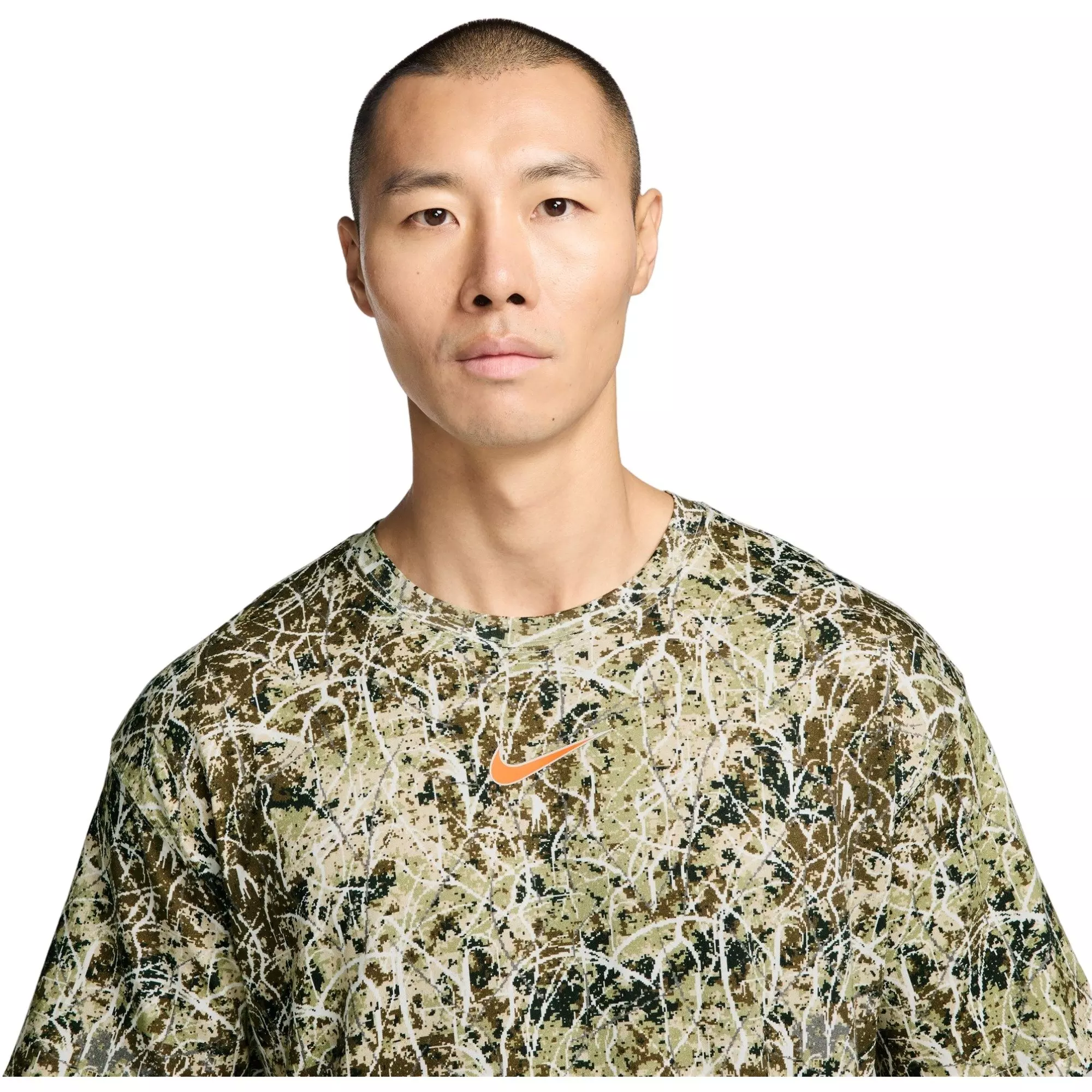 Nike Men's Sportswear Classic Casual Tee - CAMOUFLAGE