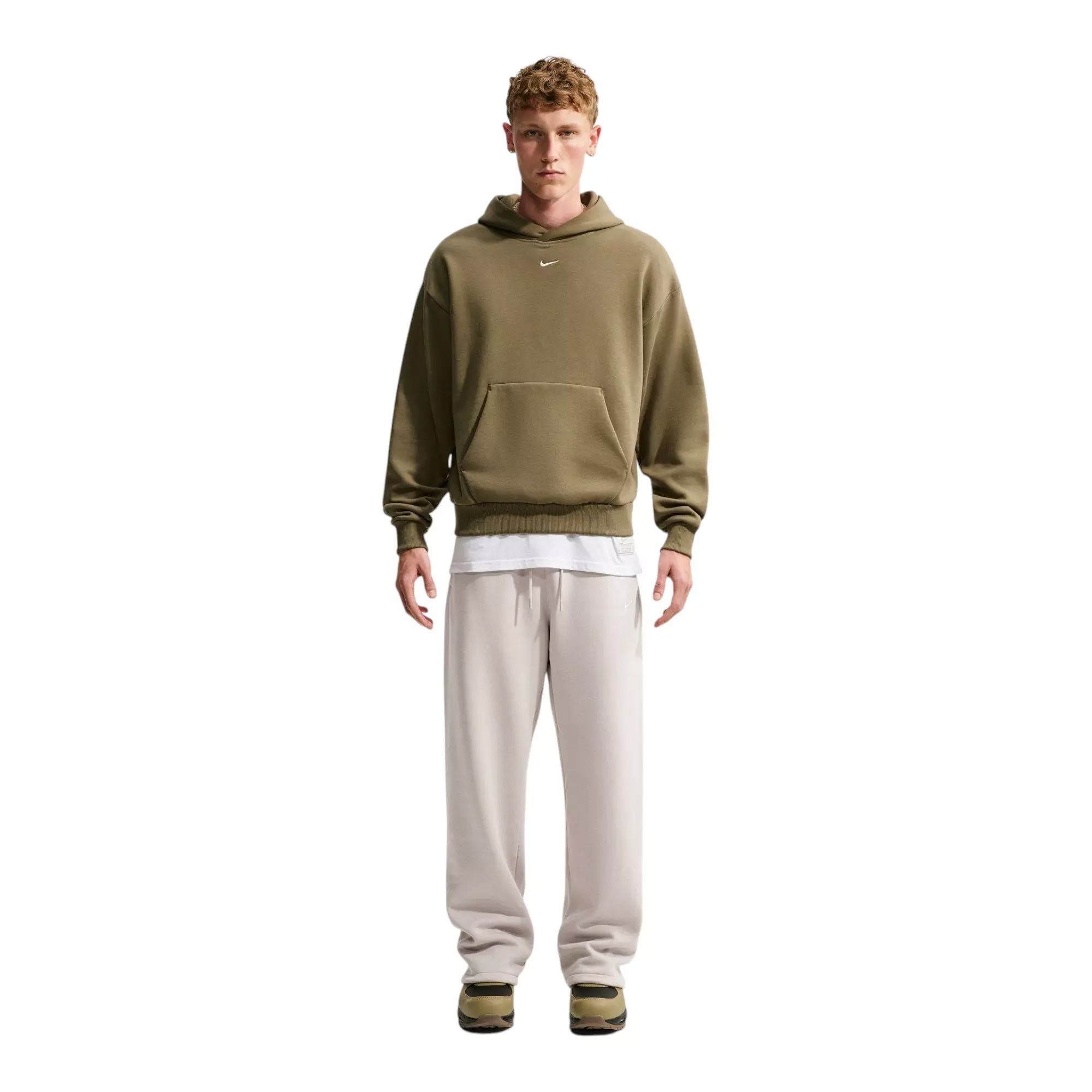 Nike Men's Solo Fleece Bungee Pants - Cream - CREAM