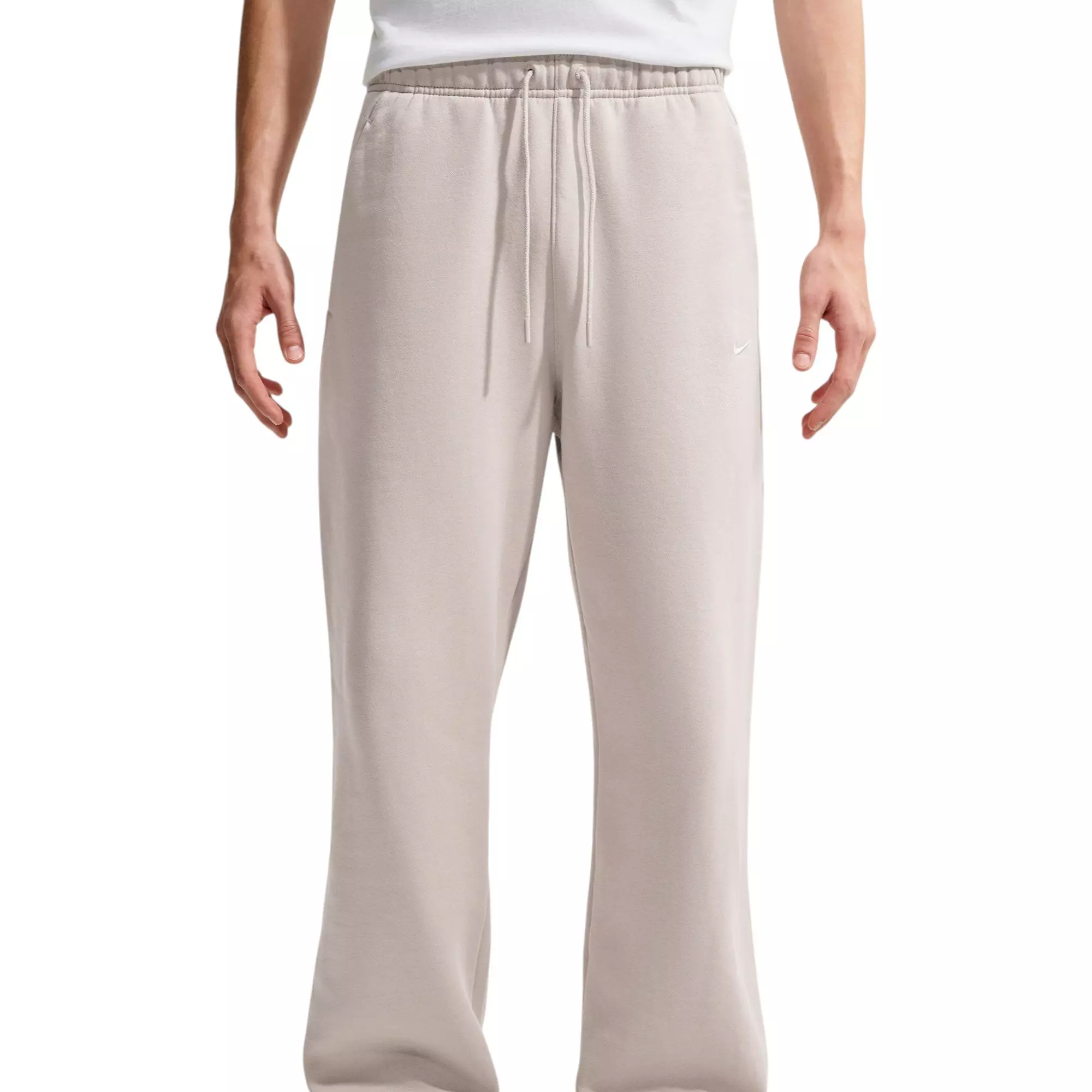 Nike Men's Solo Fleece Bungee Pants - Cream - CREAM