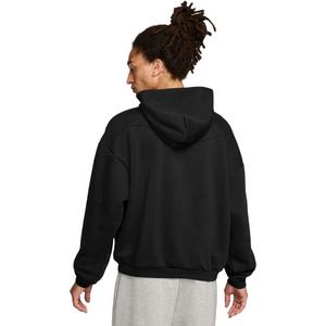 Nike Men's Standard Issue Therma-FIT Brushed Pullover Basketball Hoodie - BLACK