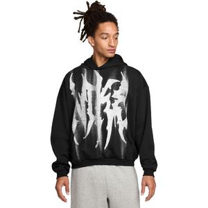 Nike Men's Standard Issue Therma-FIT Brushed Pullover Basketball Hoodie - BLACK