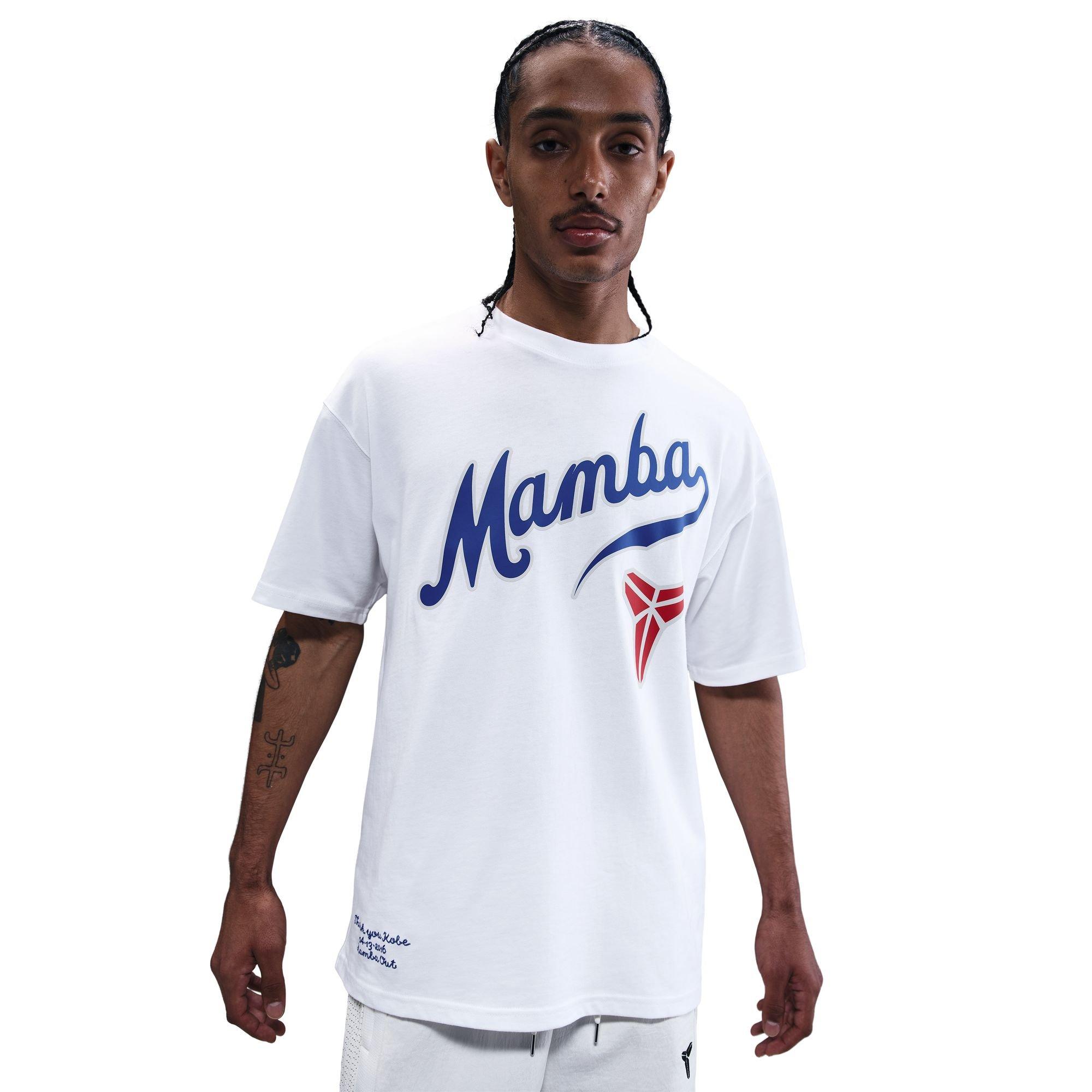 Nike Men's Kobe Max90 Tee - WHITE Thumbnail View 3