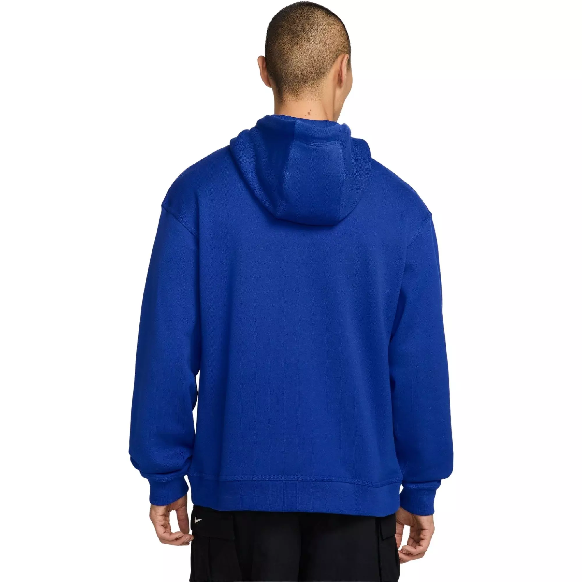Nike Men's "Your Message Here" Fleece Pullover Hoodie - Royal - ROYAL