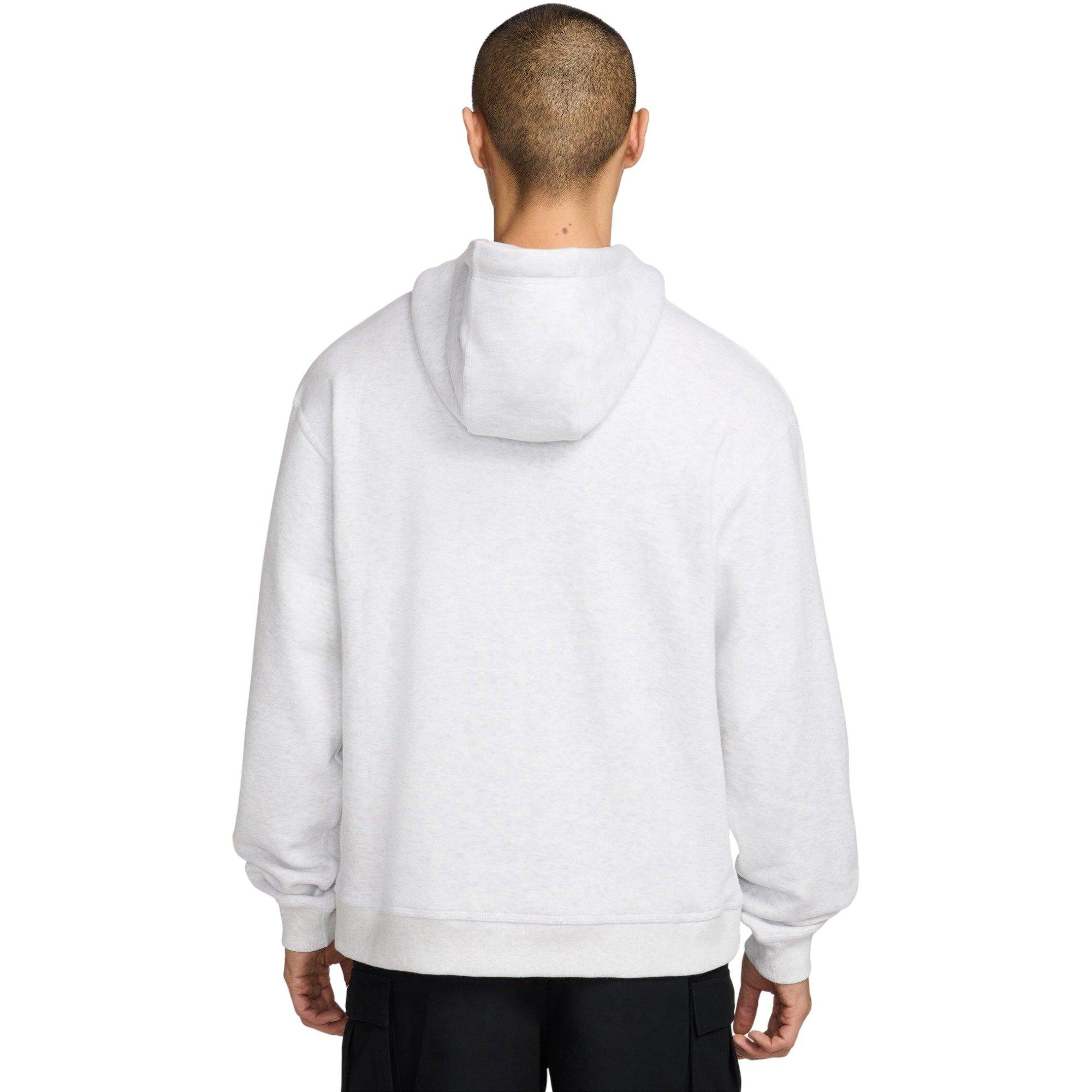 Nike Men's "Your Message Here" Fleece Pullover Hoodie - Grey - GREY
