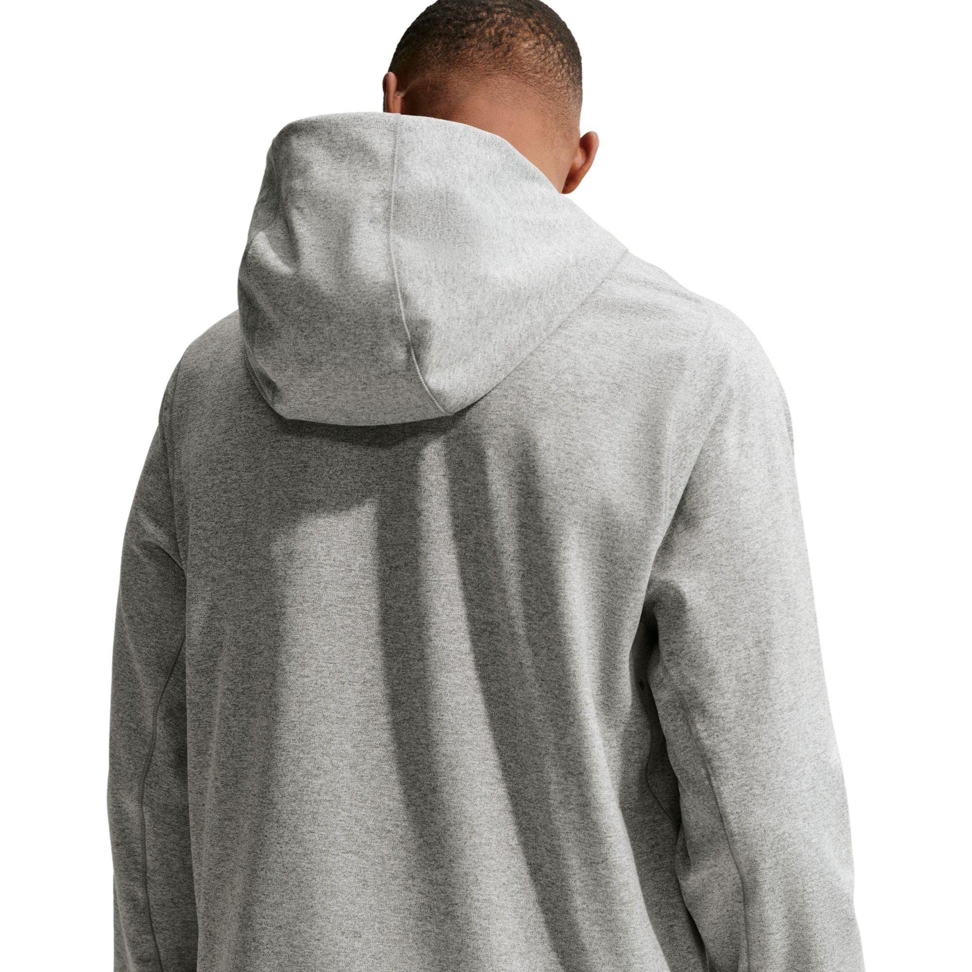 Nike Men's Primary NanoKnit Dri-FIT UV Protection Pullover Performance Hoodie-Grey - GREY Thumbnail View 4
