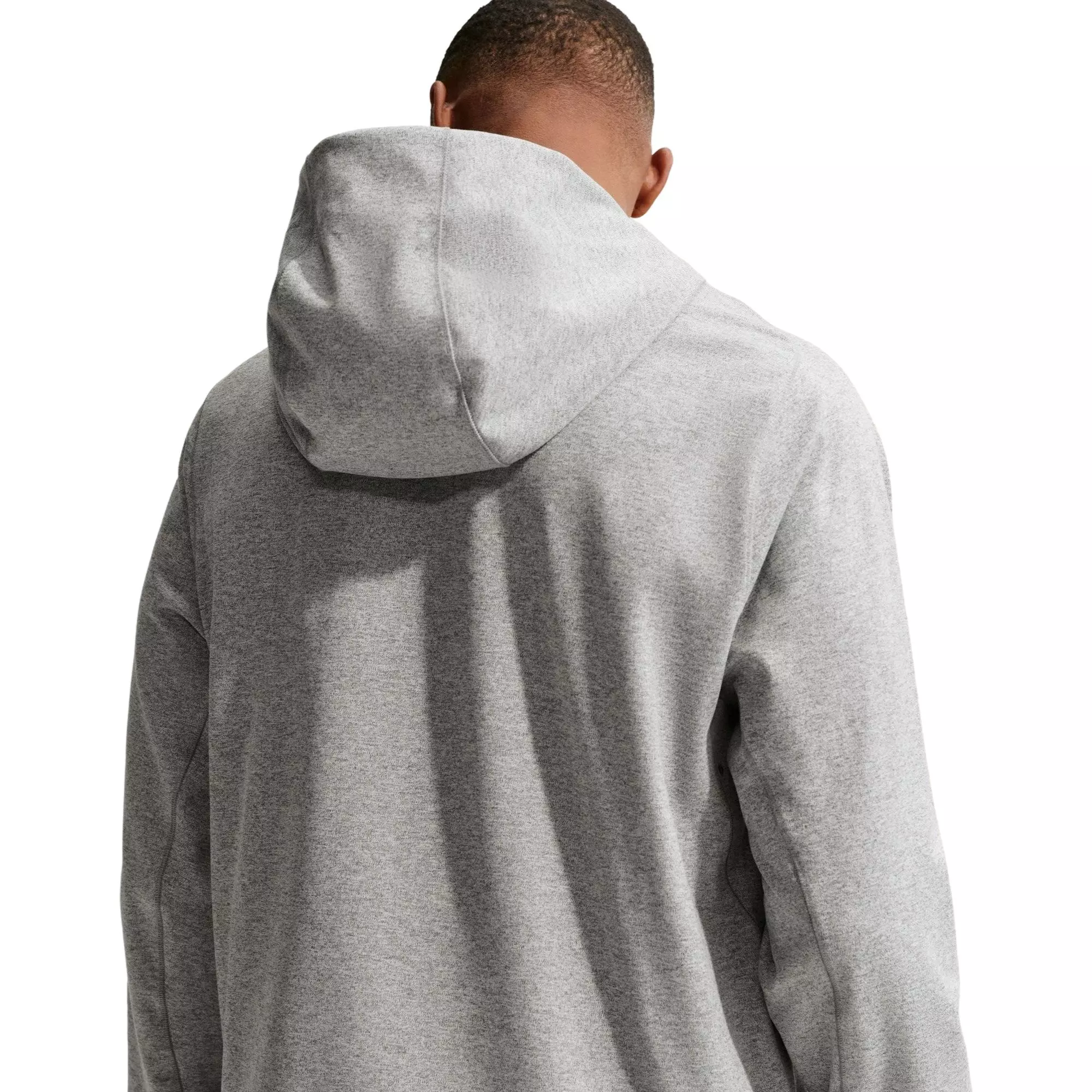 Nike Men's Primary NanoKnit Dri-FIT UV Protection Pullover Performance Hoodie-Grey - GREY