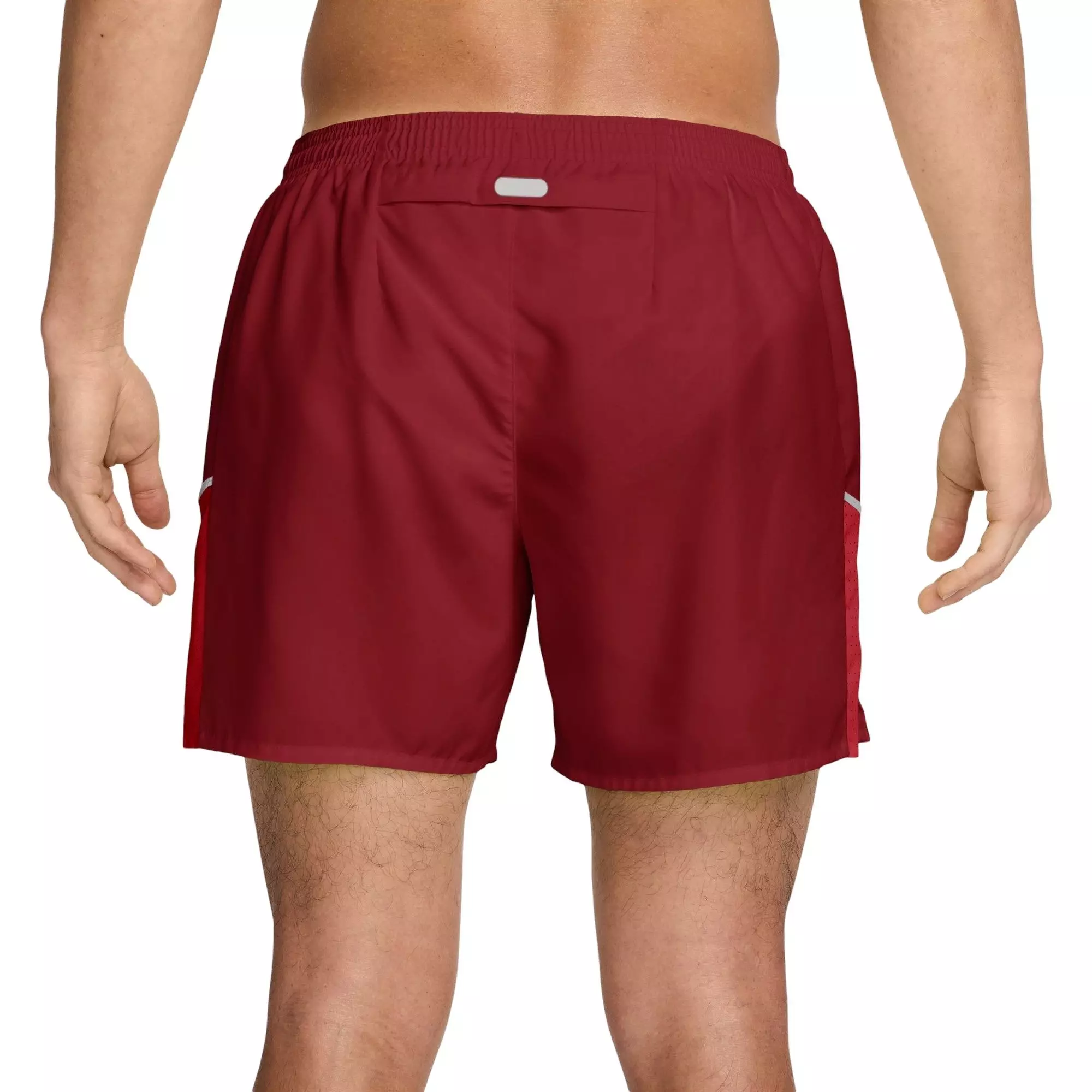 Nike Men's Miler Dri-FIT 5" Brief-Lined Running Shorts - Red - RED