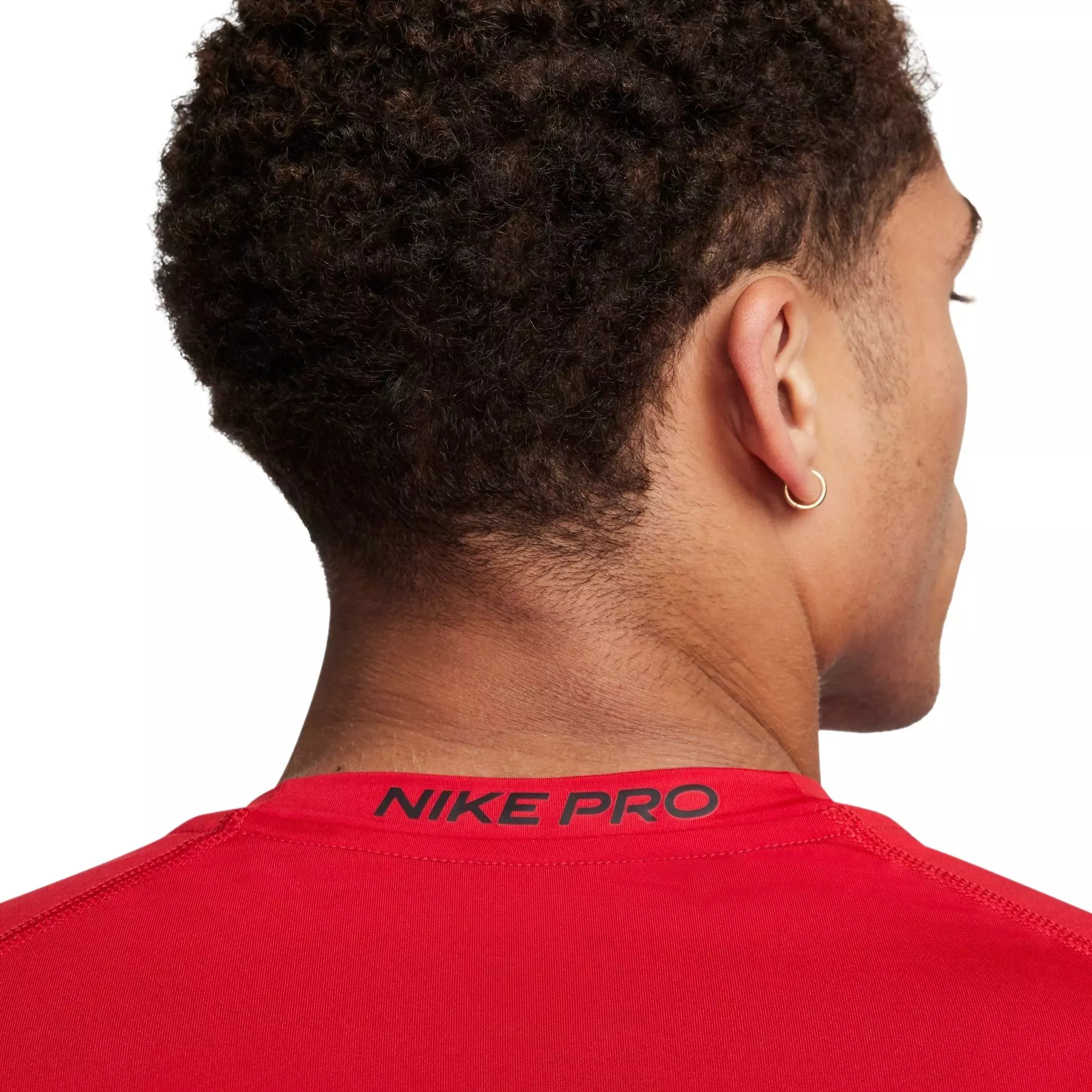 Nike Men's Pro Dri-FIT Slim Long-Sleeve Fitness Top - RED