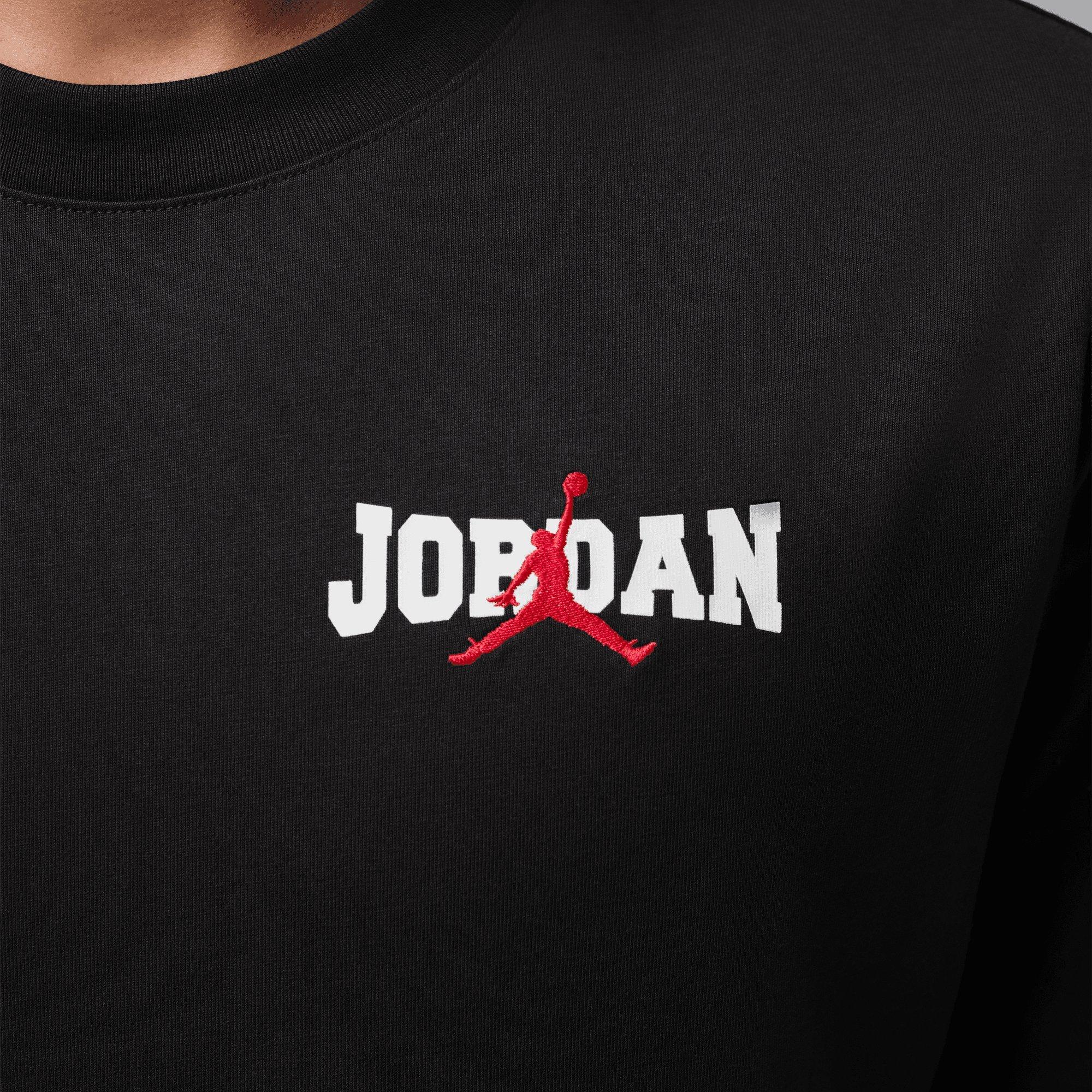 Jordan Men's Brooklyn Graphic Tee - Black - BLACK