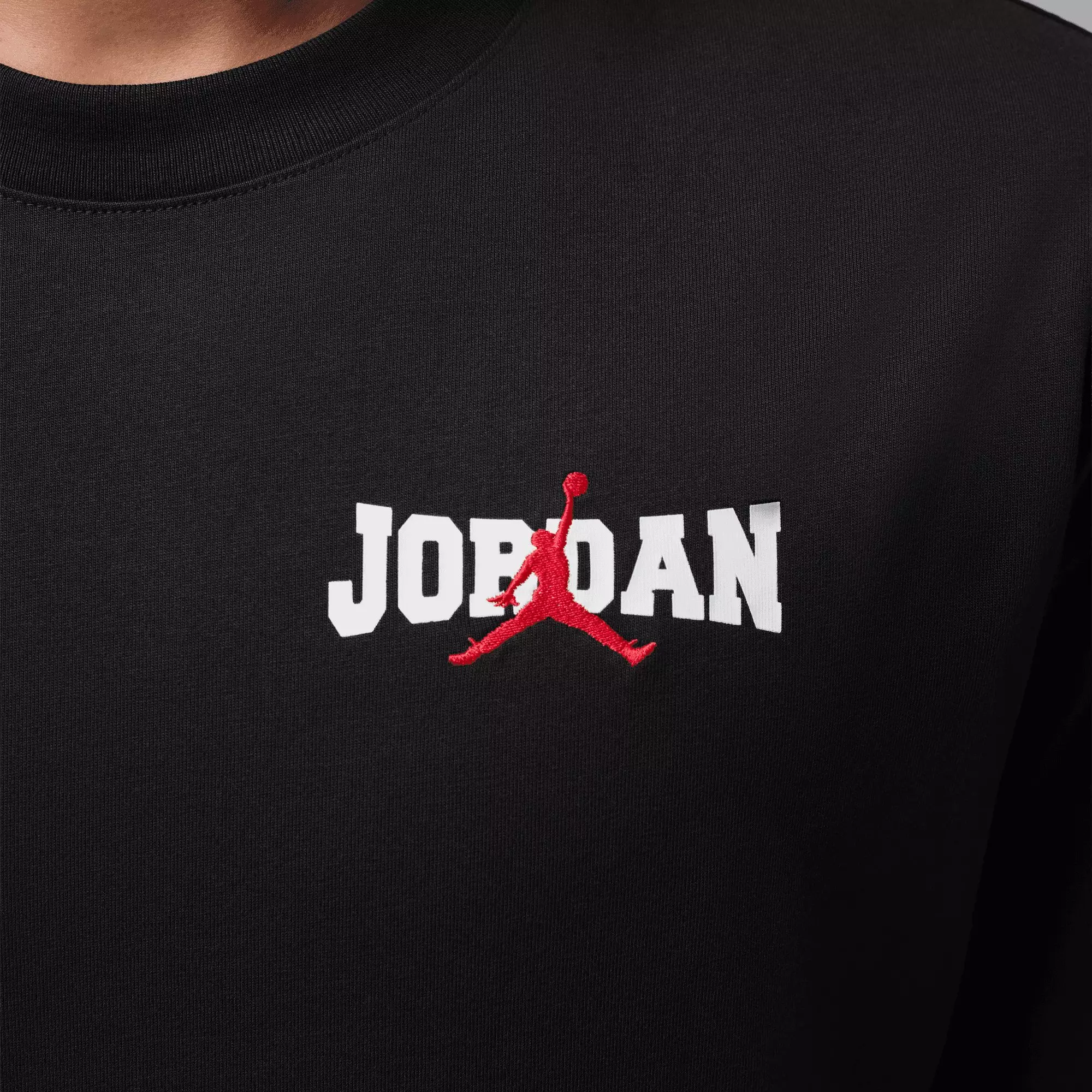 Jordan Men's Brooklyn Graphic Tee - Black - BLACK