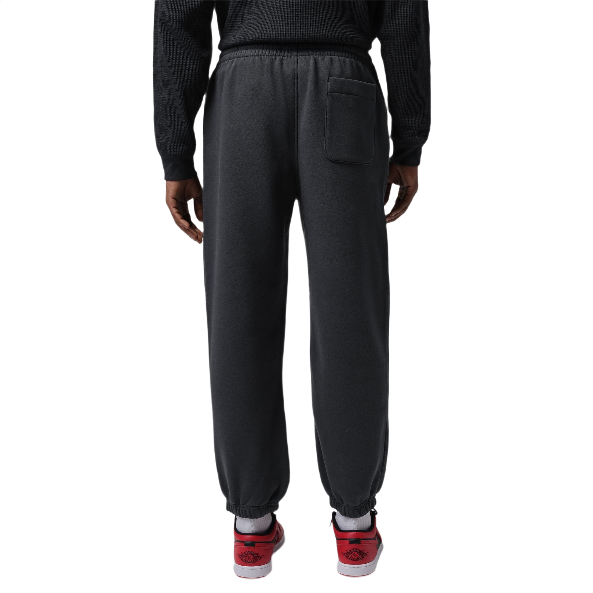 Jordan Men's Brooklyn Cuffed Fleece Pants - Black - BLACK
