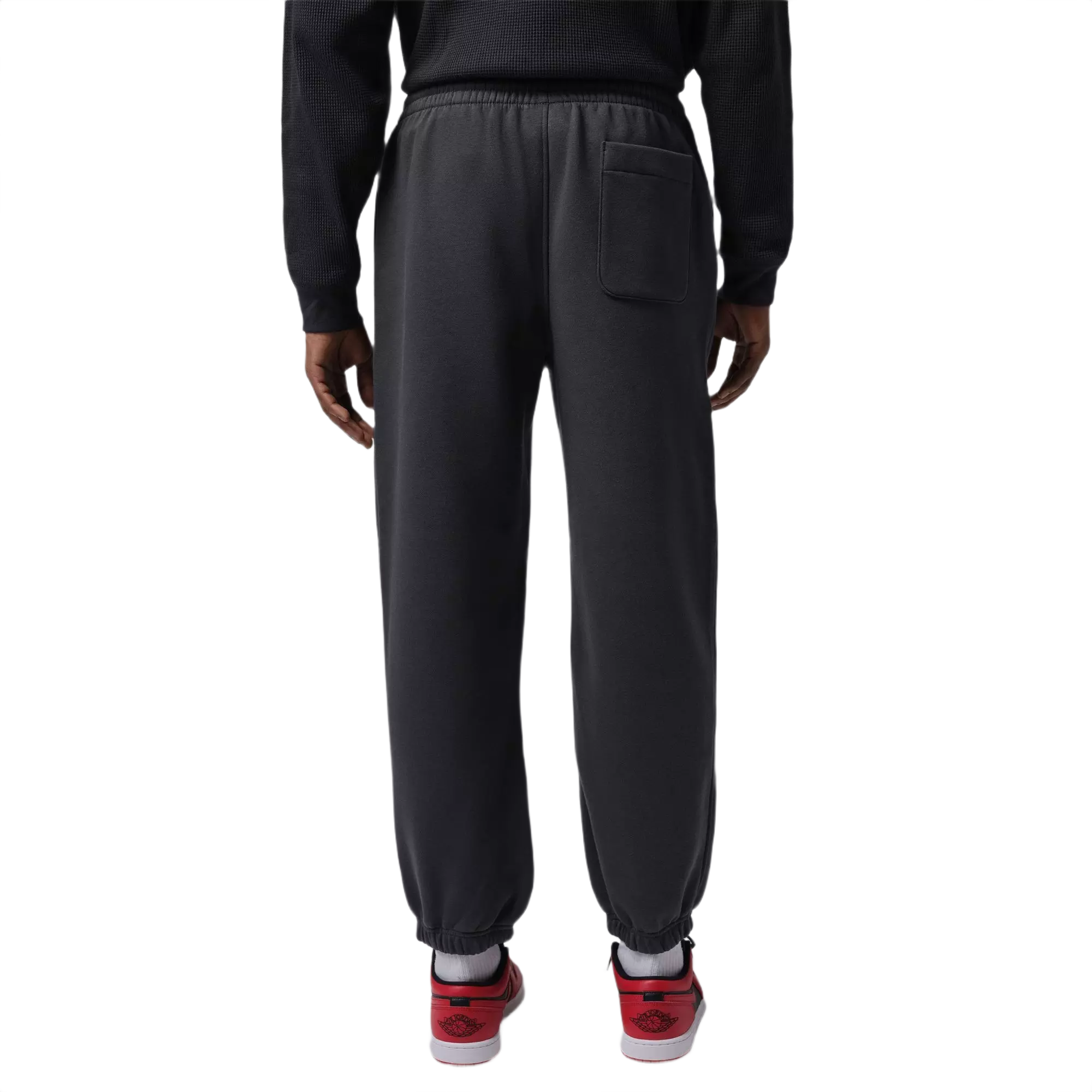Jordan Men's Brooklyn Cuffed Fleece Pants - Black - BLACK