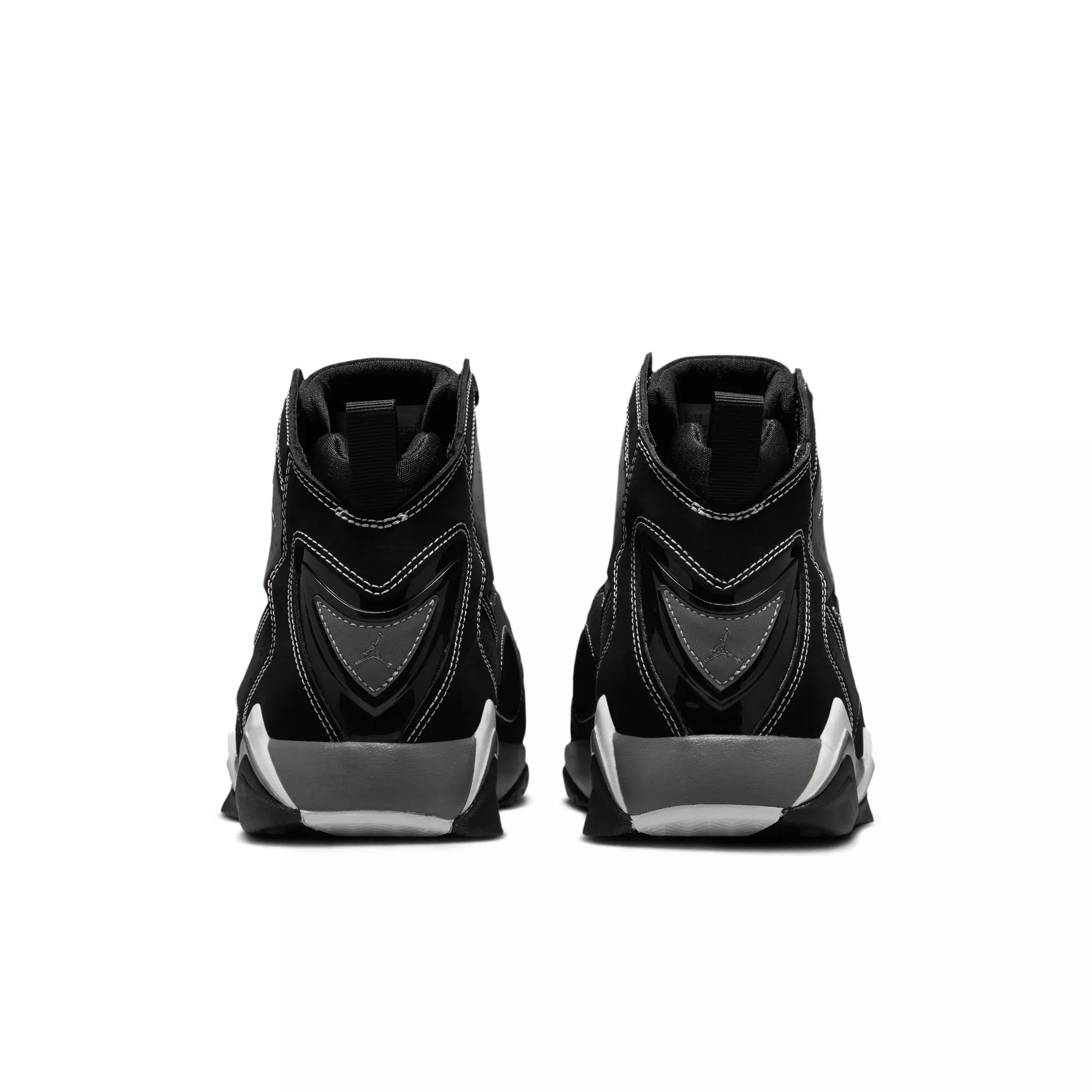 Jordan True Flight "Black/Metallic Silver/Lt Graphite" Men's Shoe - BLACK/GREY/WHITE
