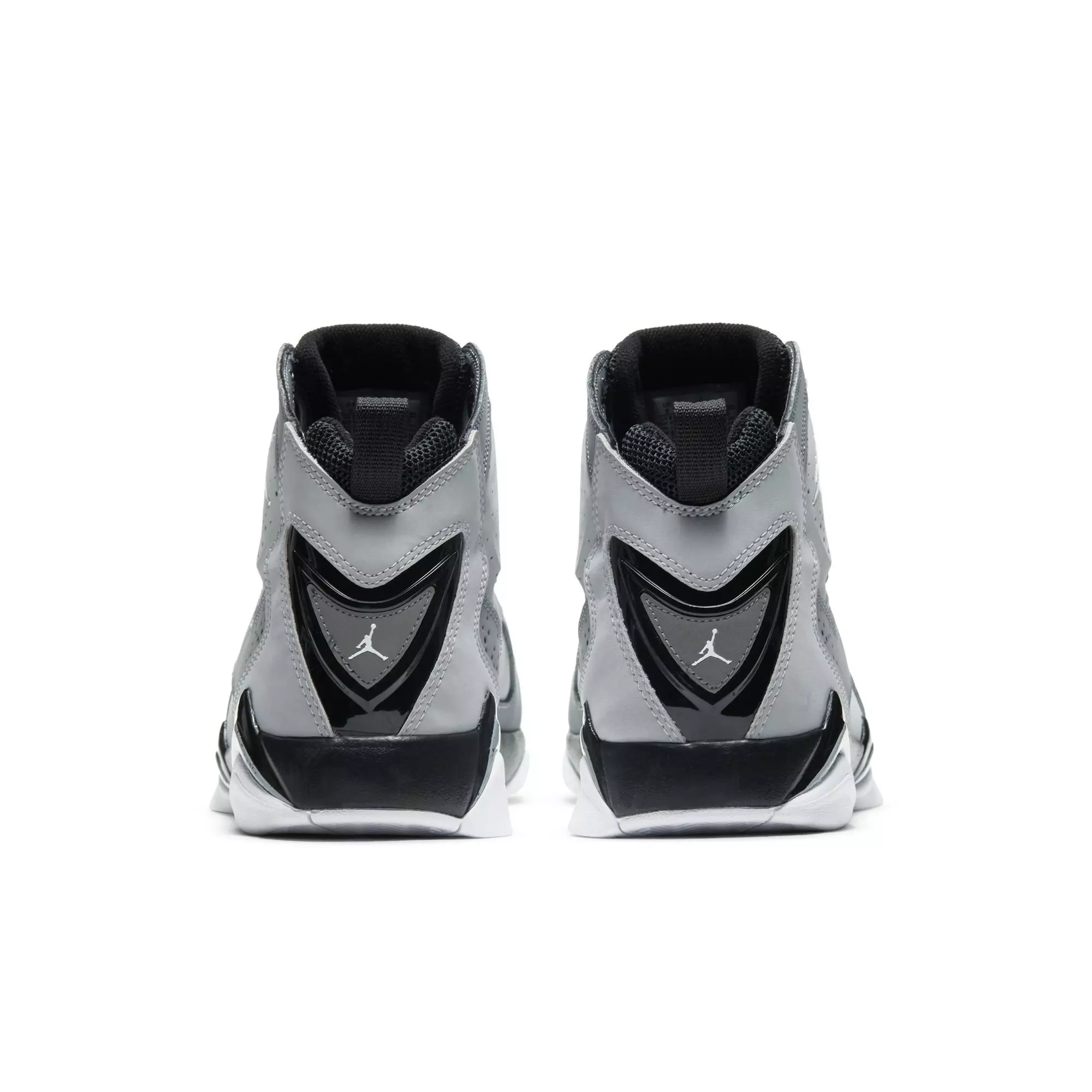 Jordan True Flight "Cool Grey/White/Black/Wolf Grey" Men's Shoe - GREY/BLACK