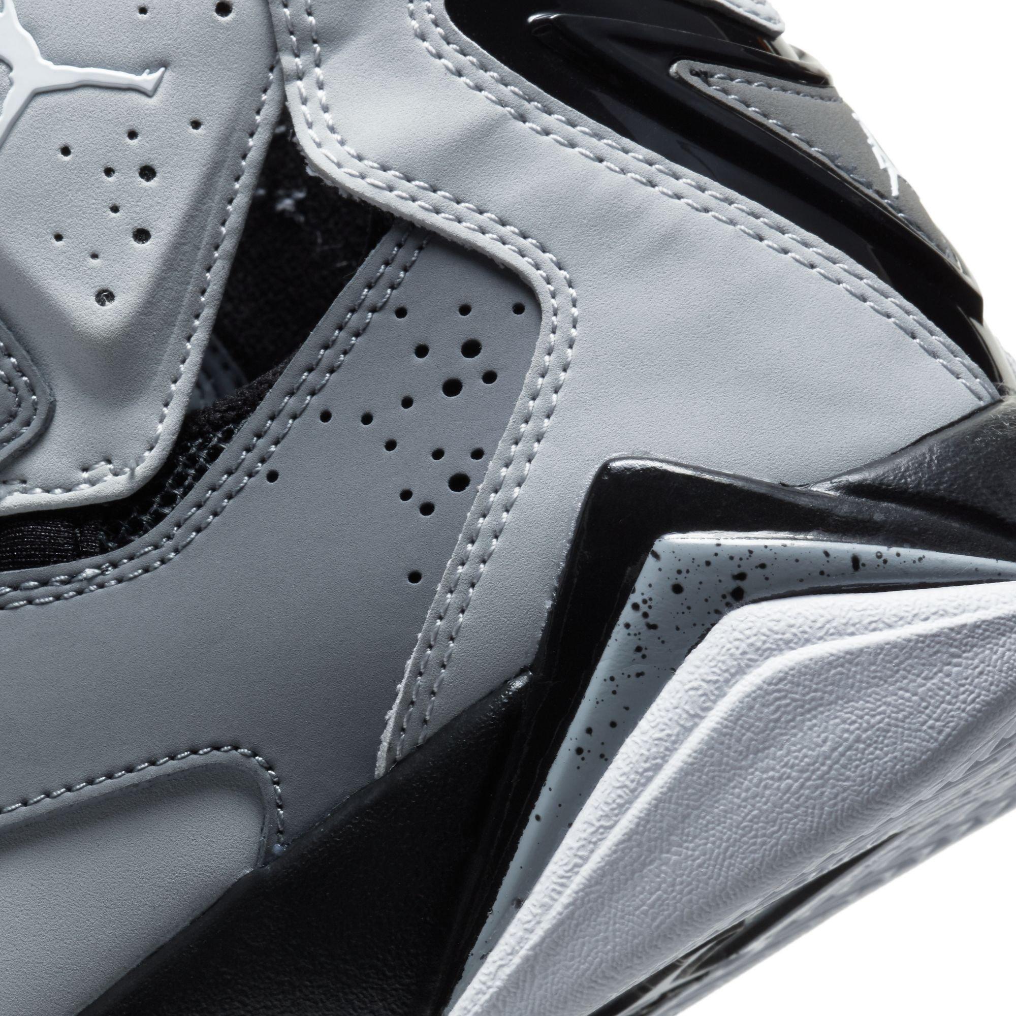 Jordan True Flight "Cool Grey/White/Black/Wolf Grey" Men's Shoe - GREY/BLACK Thumbnail View 10