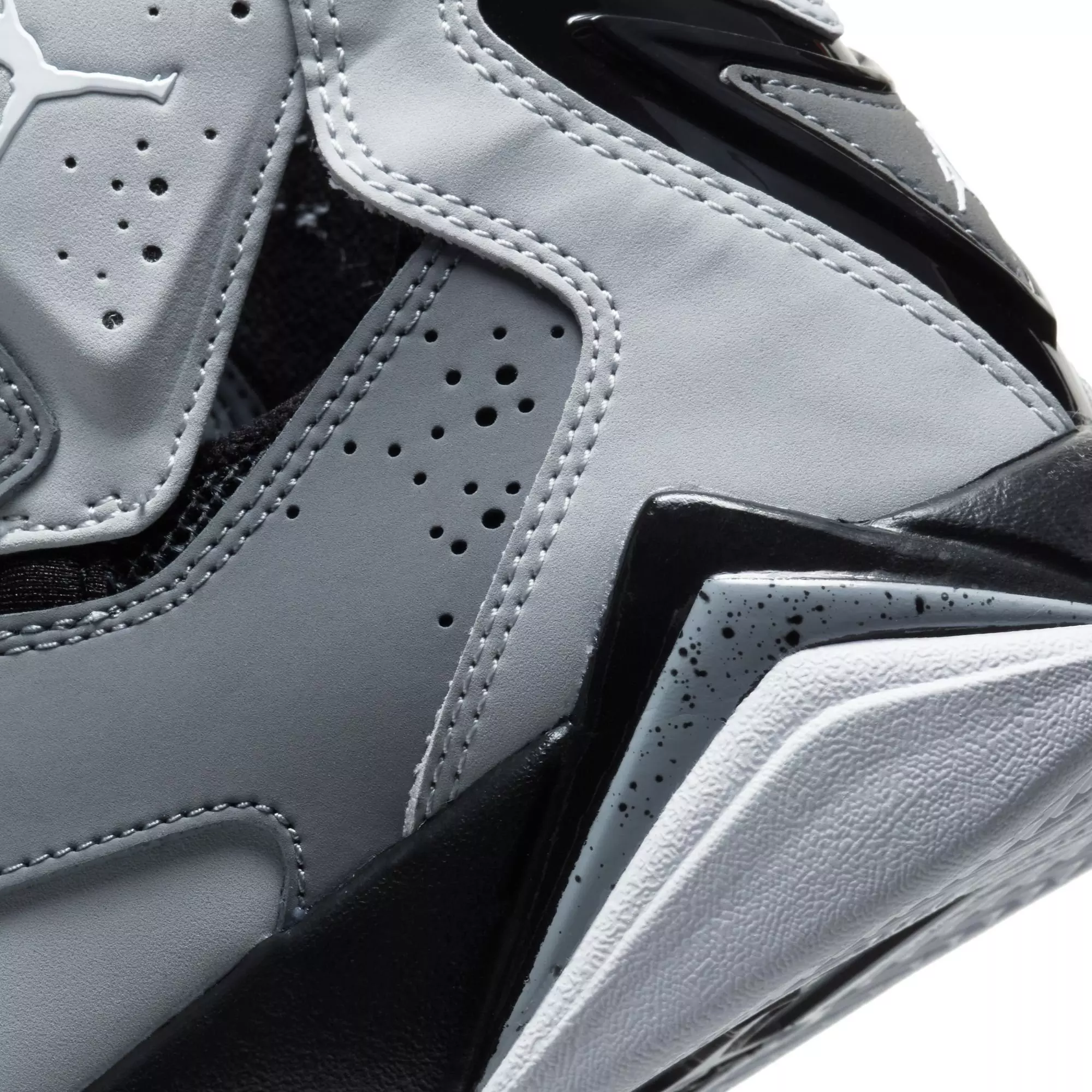 Jordan True Flight "Cool Grey/White/Black/Wolf Grey" Men's Shoe - GREY/BLACK