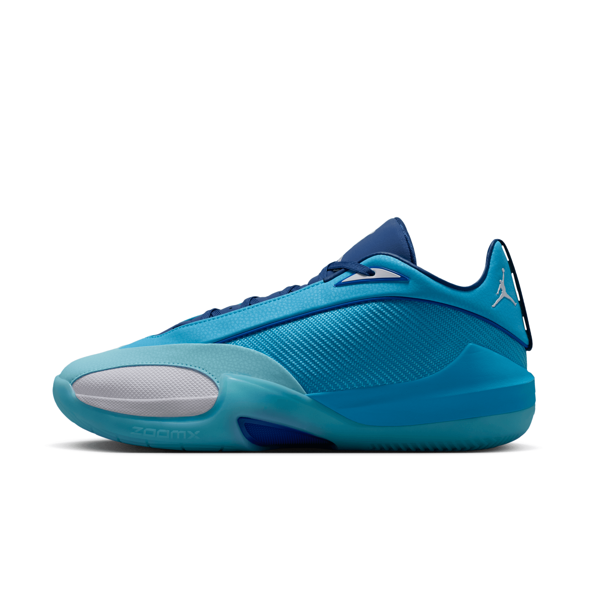 Jordan Triangle "Baltic Blue" Men's Basketball Shoe - BALTIC BLUE/WHITE/COPA/COASTAL BLUE Thumbnail View 4
