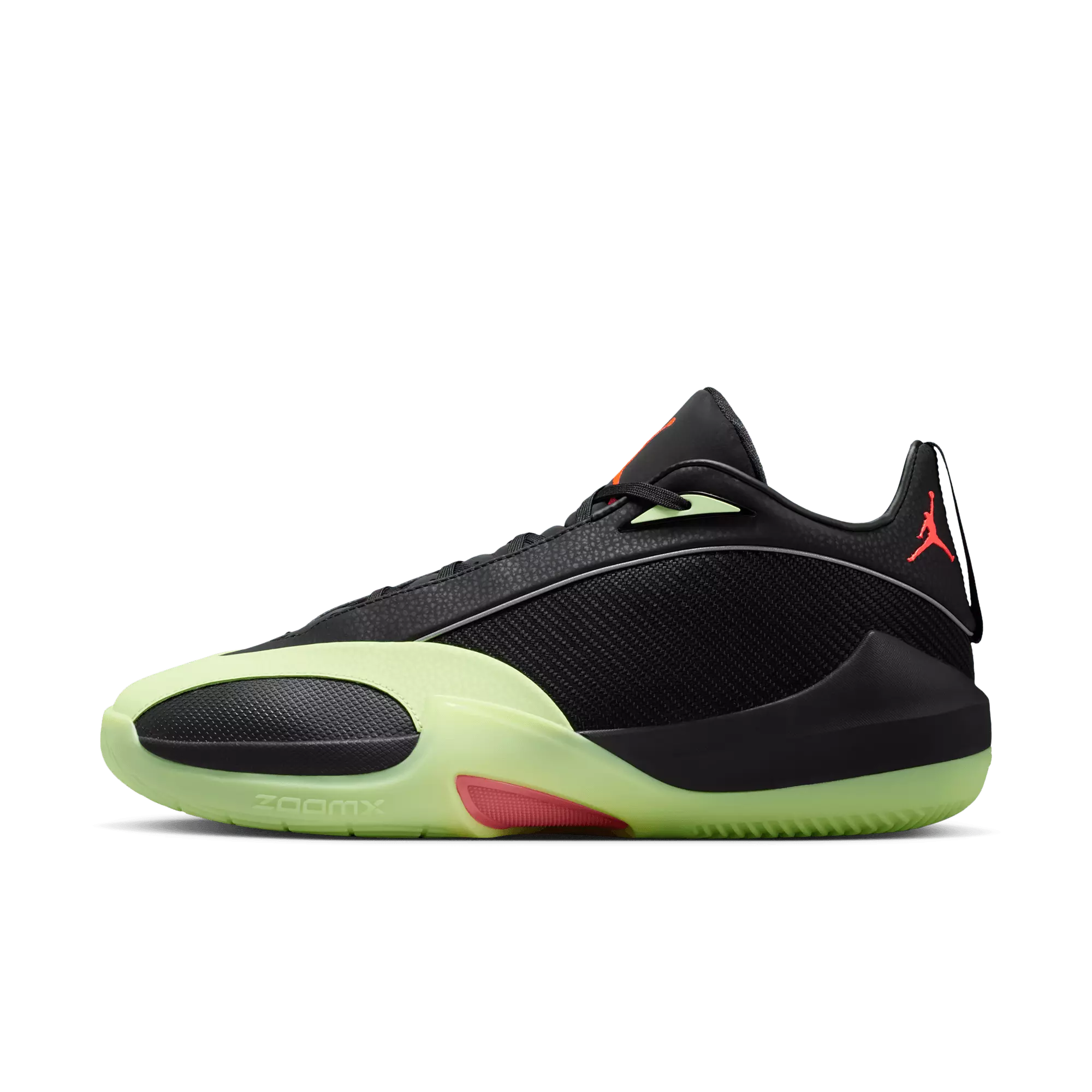 Jordan Triangle "Barely Volt" Men's Basketball Shoe - BLACK/INFRARED 23/BARELY VOLT