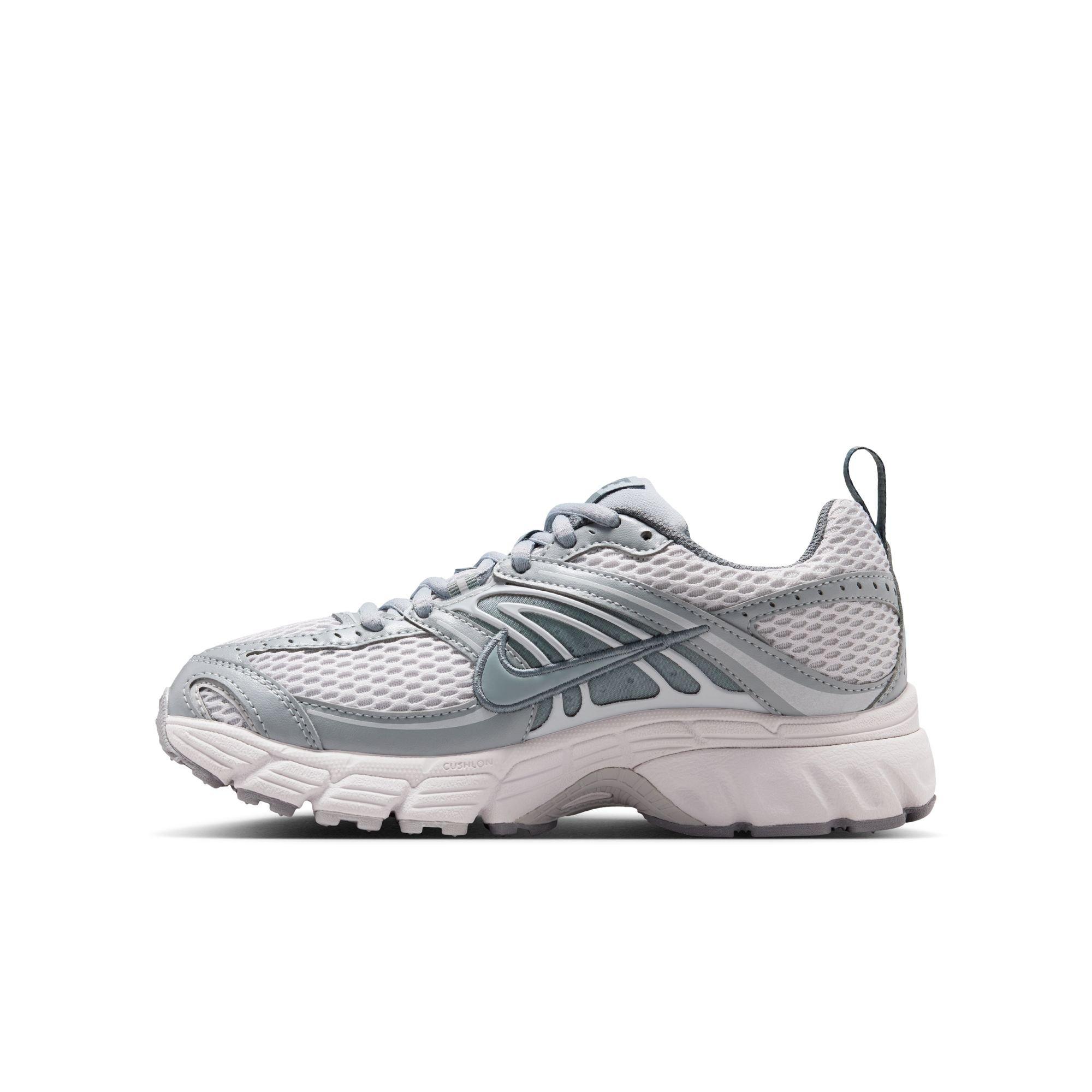 Nike Air Max Moto 2K "Wolf Grey/Vast Grey/Cool Grey" Grade School Girls' Shoe - SILVER Thumbnail View 4