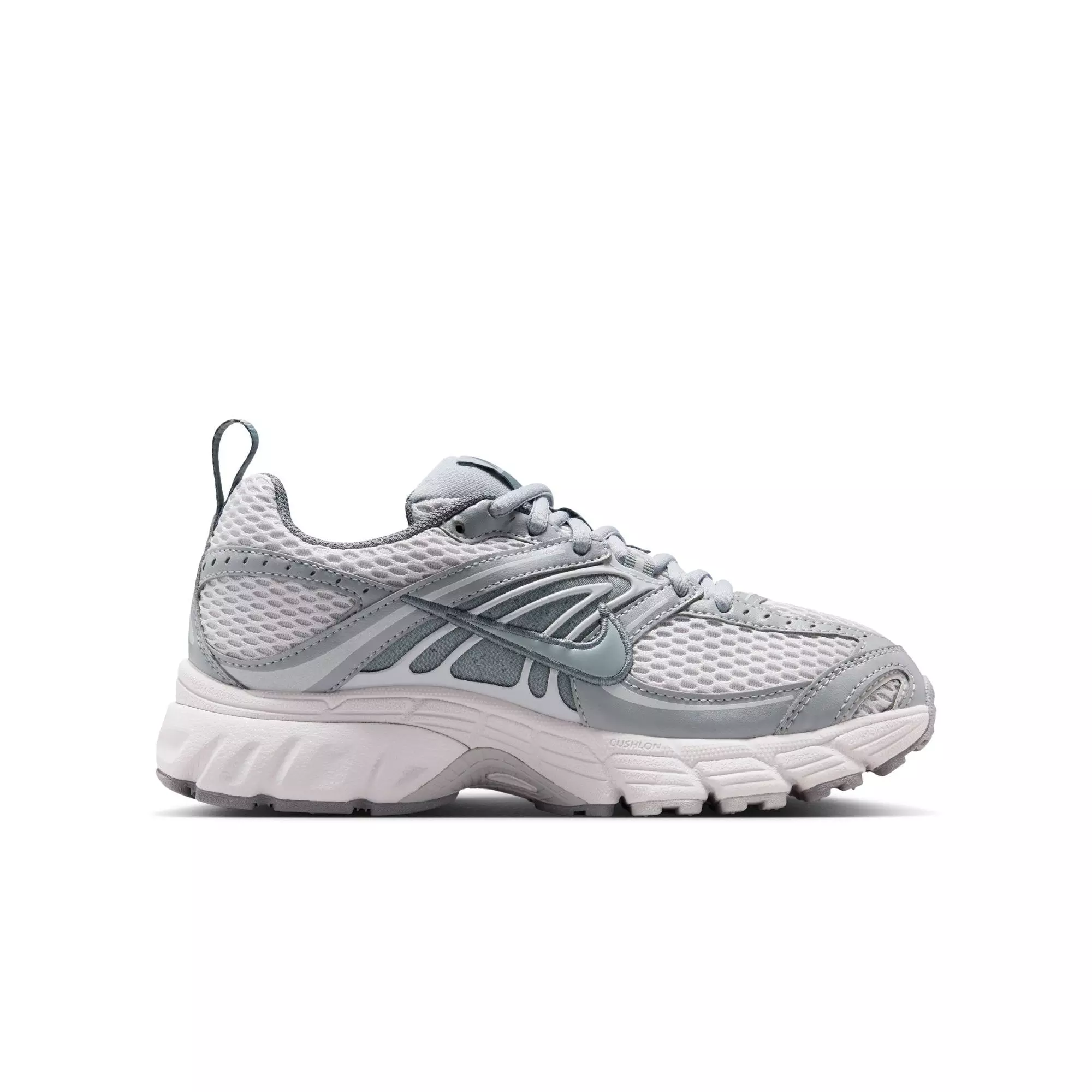 Nike Air Max Moto 2K "Wolf Grey/Vast Grey/Cool Grey" Grade School Girls' Shoe - SILVER