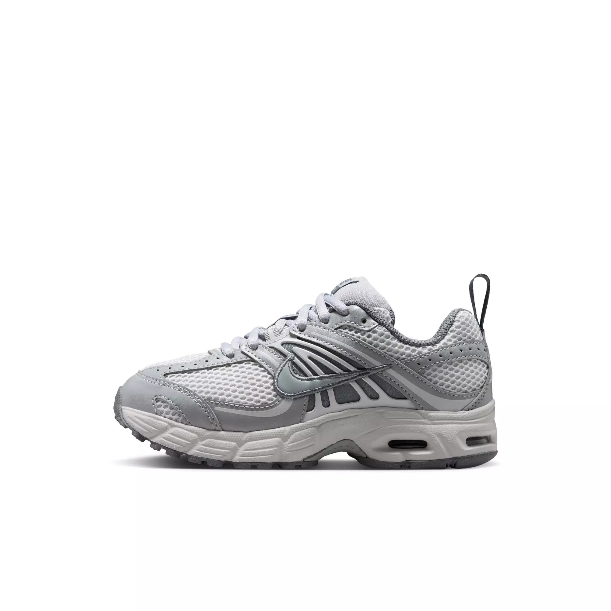 Nike Air Max Moto 2K "Wolf Grey/Cool Grey" Preschool Girls' Shoe - SILVER